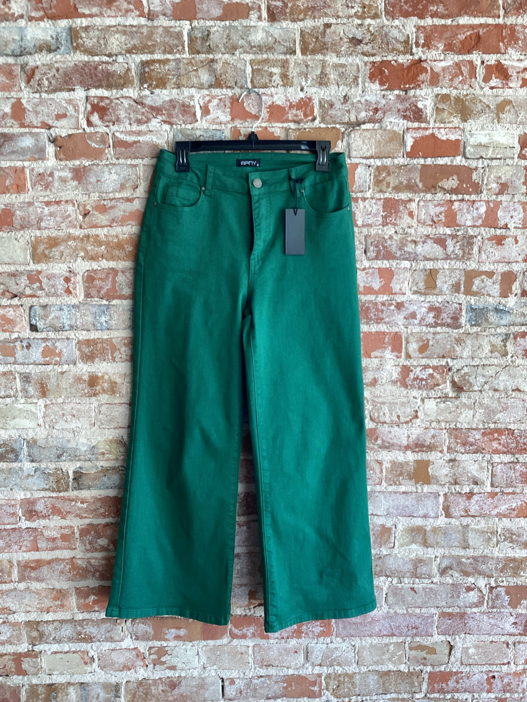 APNY Emerald Green Jeans
