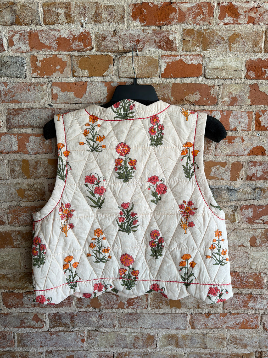 Ivy Jane Quilted Scallop Vest