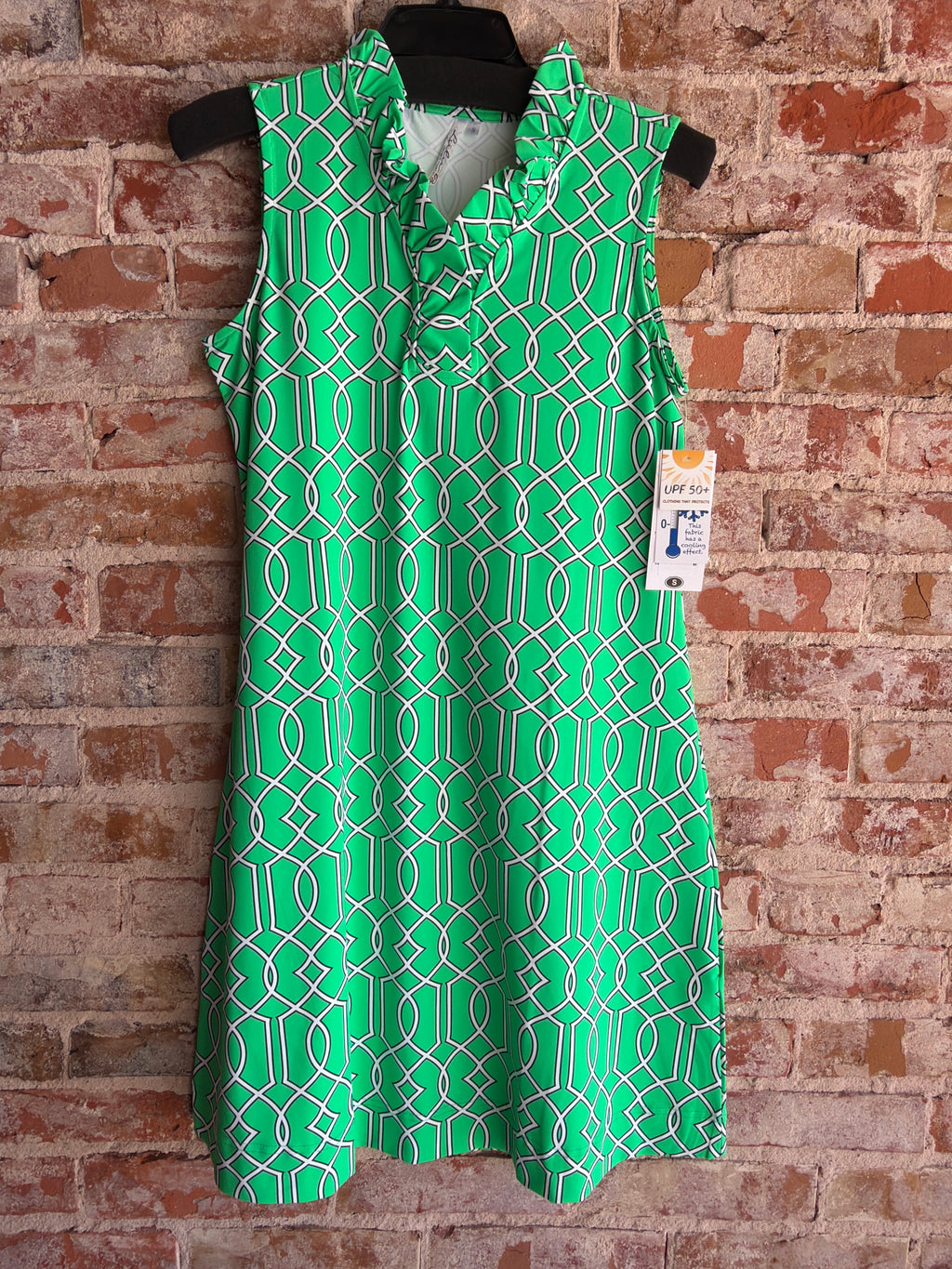 Lulu-B V-Neck Ruffle Dress