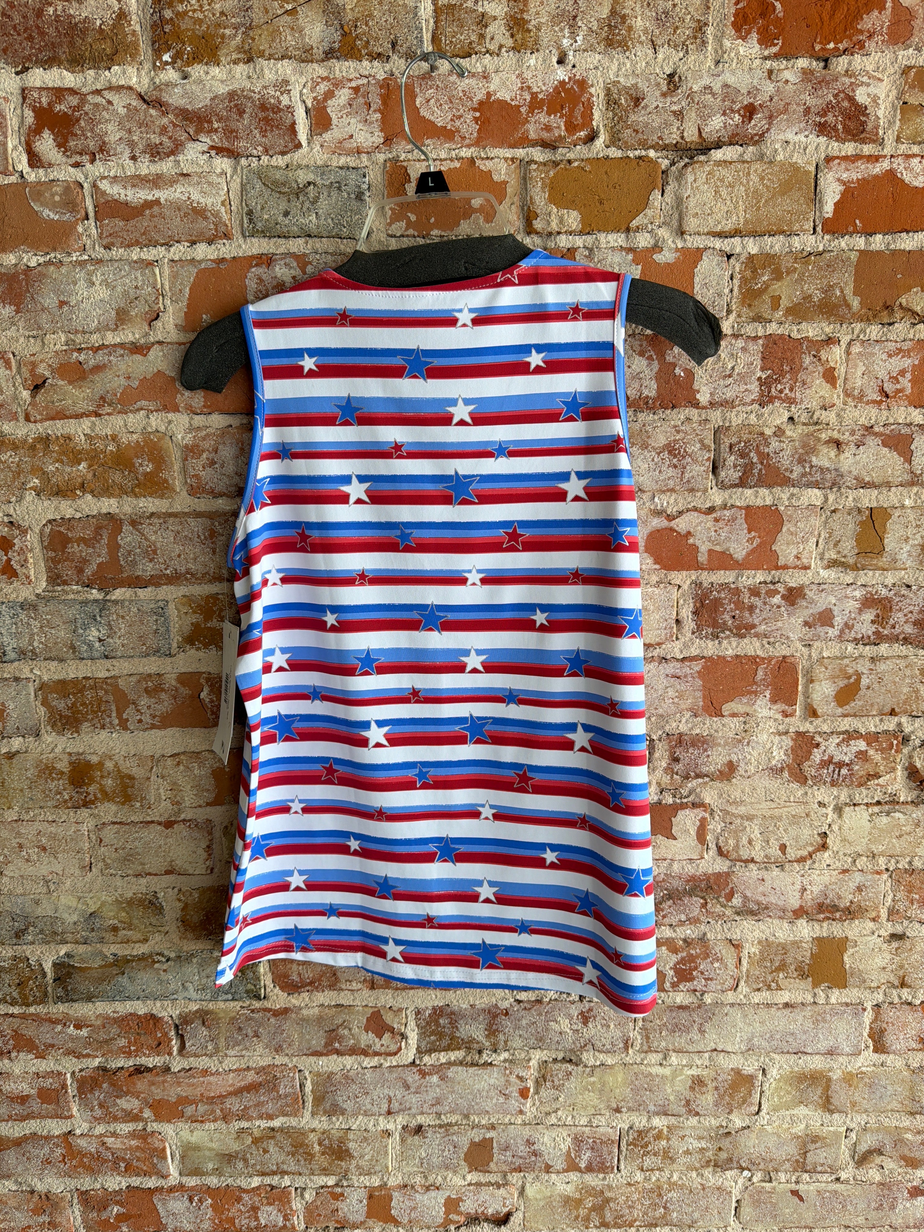 Lulu-B Slvless V-Neck Tank