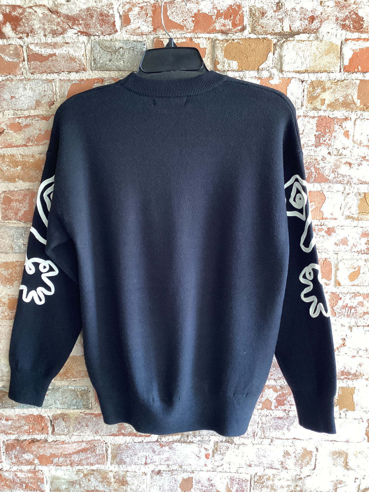 Tempo Squiggle Sleeve Sweater