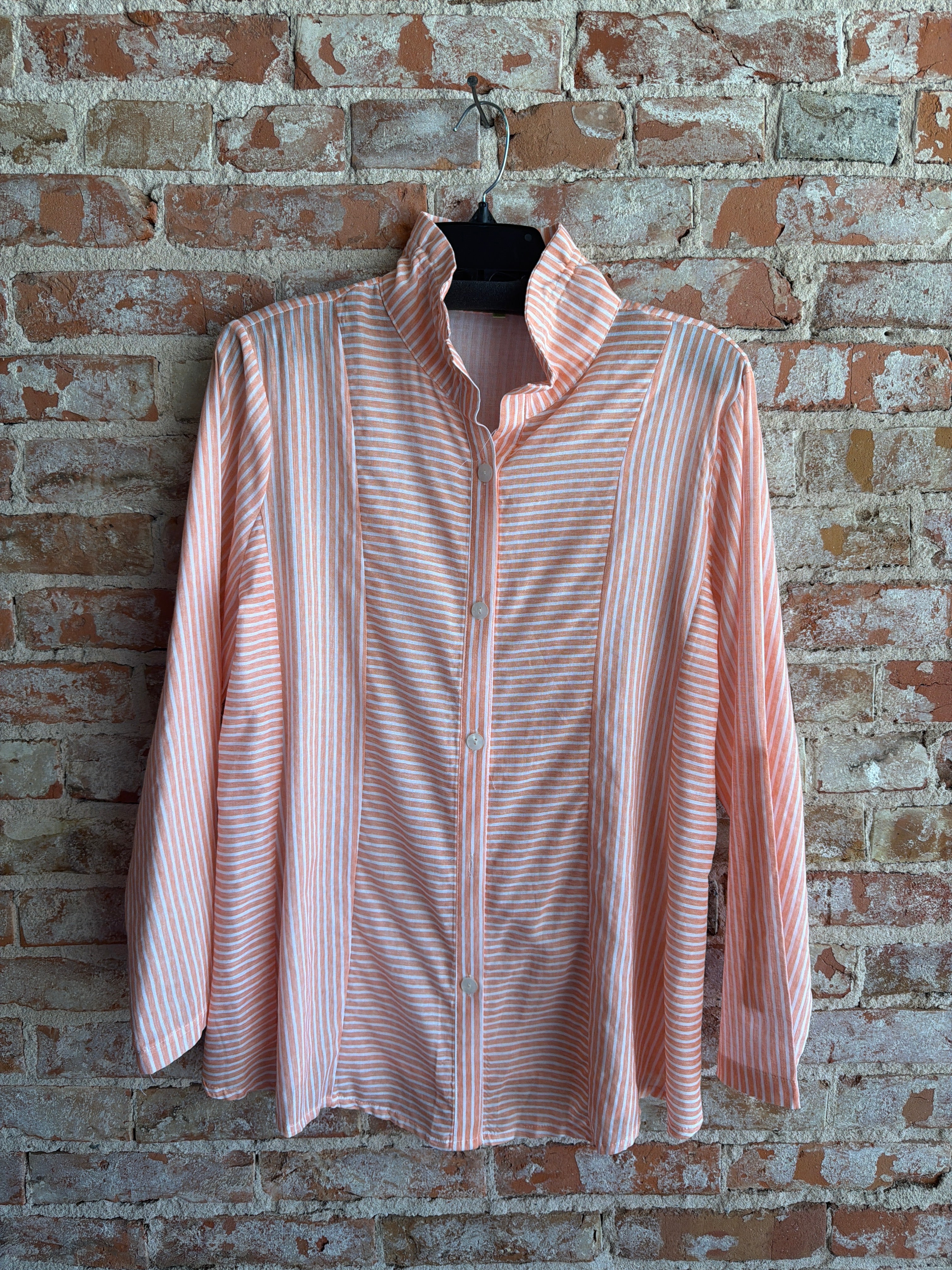 Trisha Tyler Wire Collar Blouse