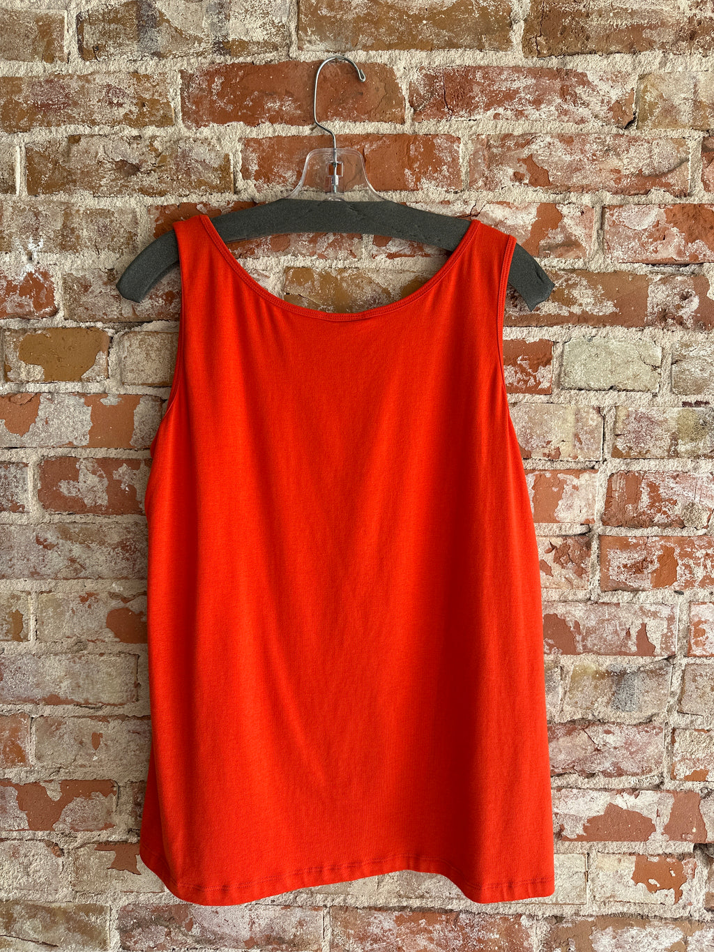 Multiples Plain Orange Tank