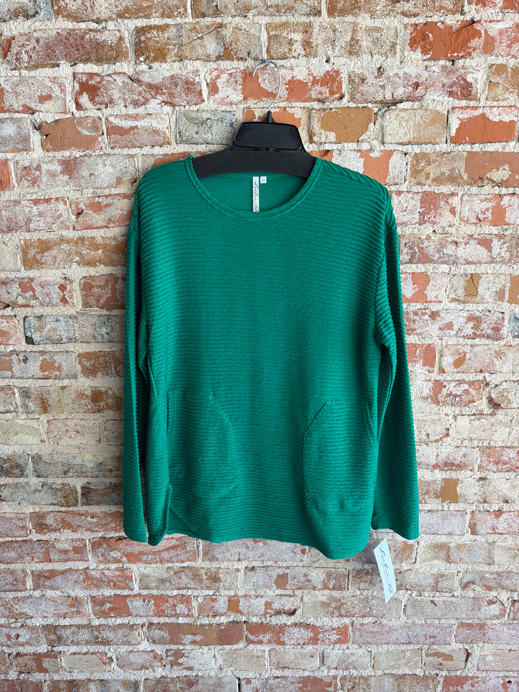Lulu-B Waffle Tunic Sweater
