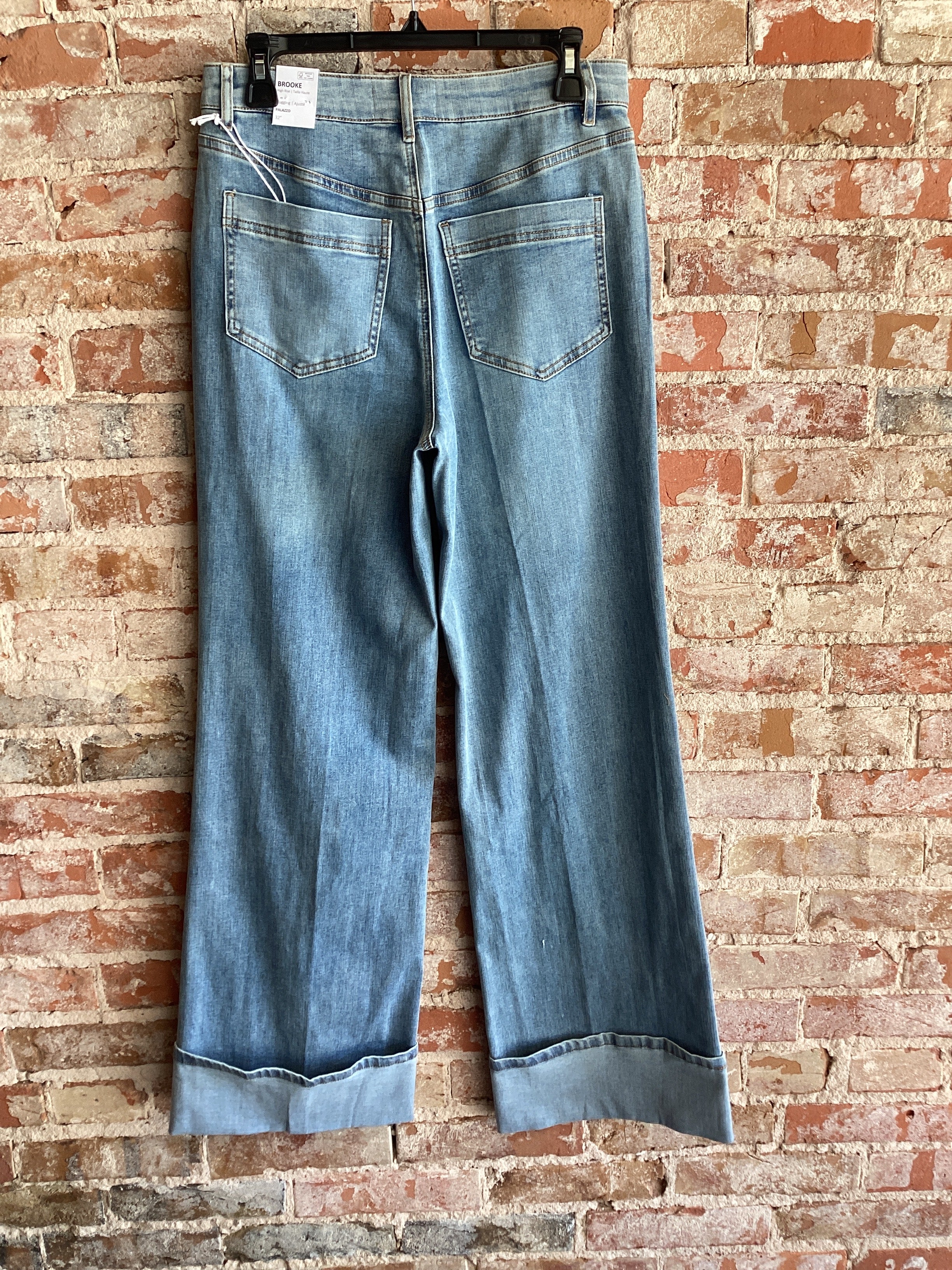 Tribal Brooke Palazzo Light Wash Jean