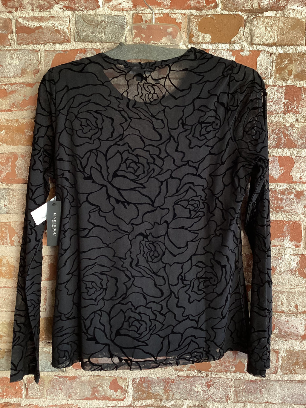 Liverpool Long Sleeve Layered Top