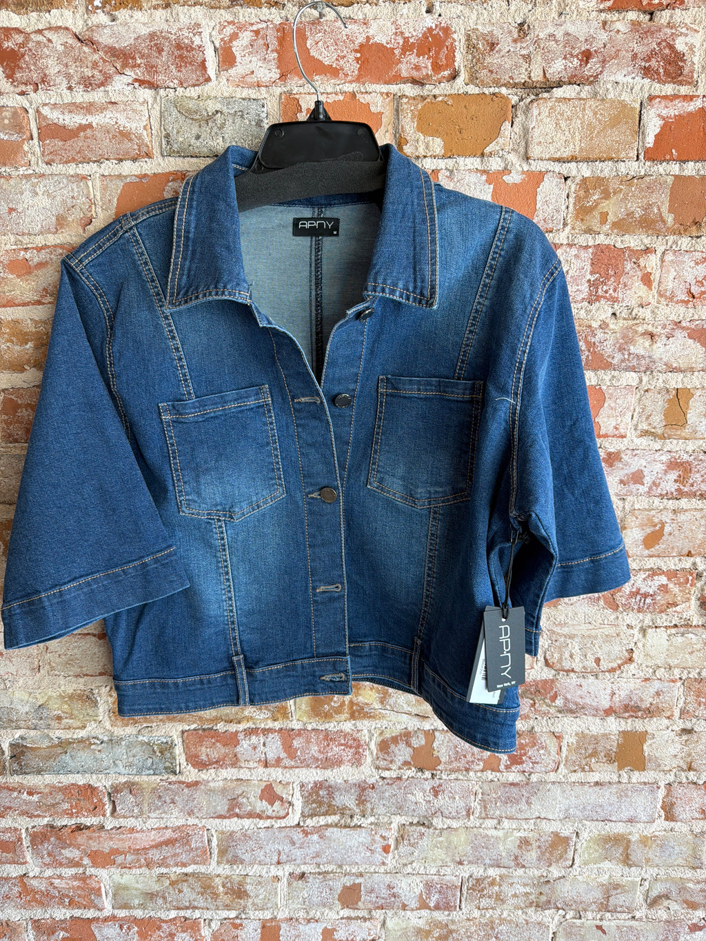APNY Short Sleeve Jean Jacket