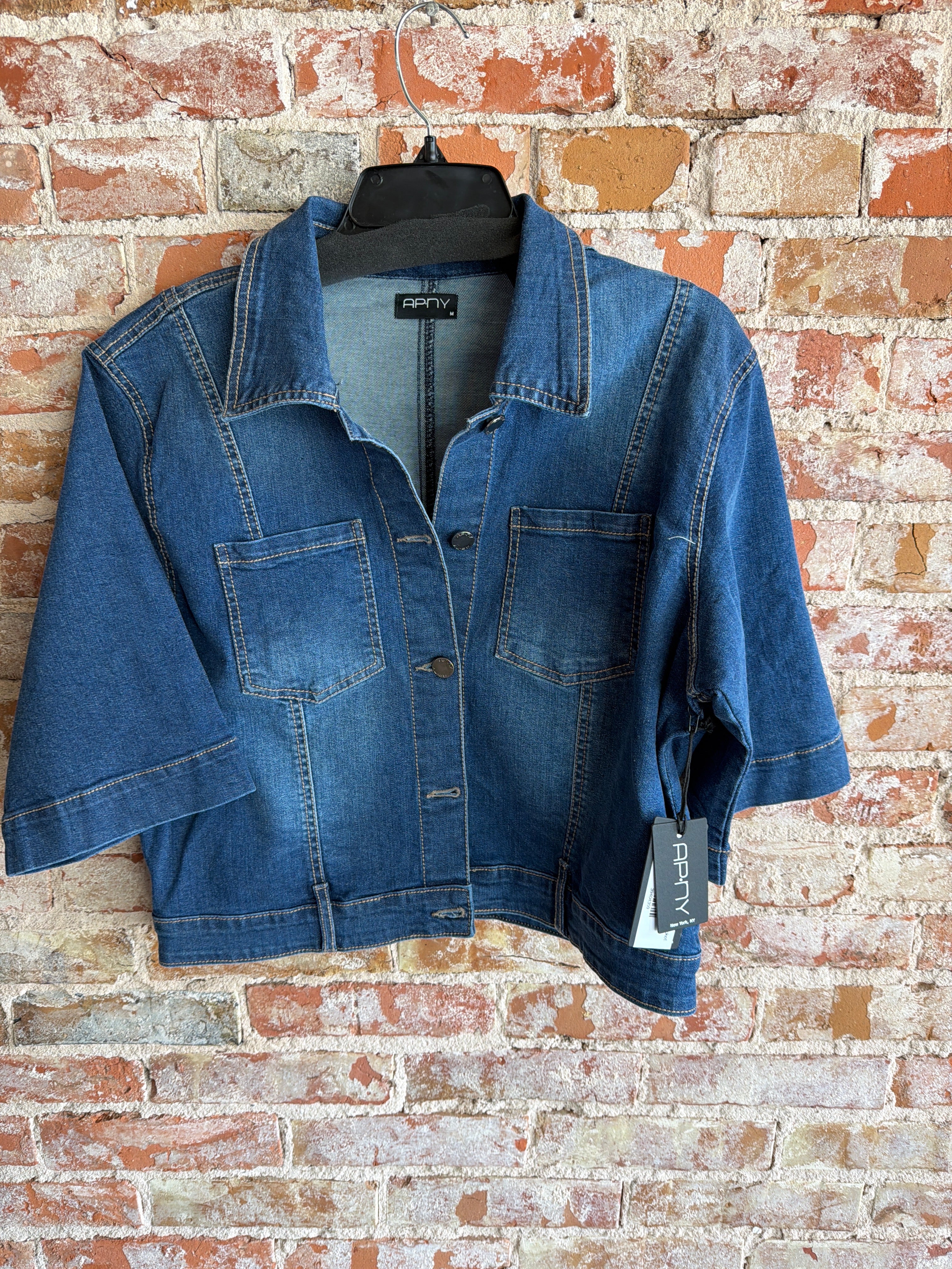 APNY Short Sleeve Jean Jacket