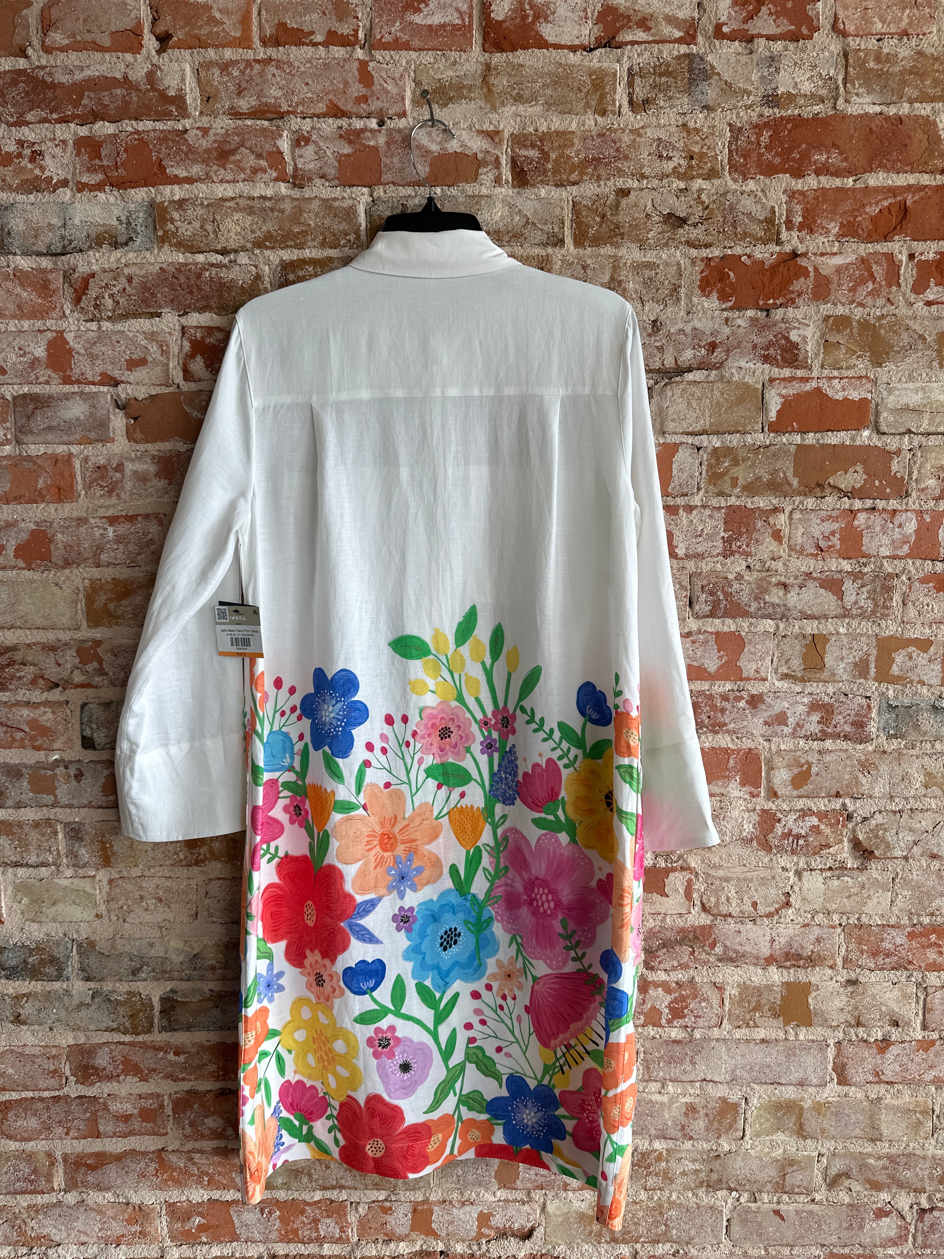 John Mark Floral Print Dress
