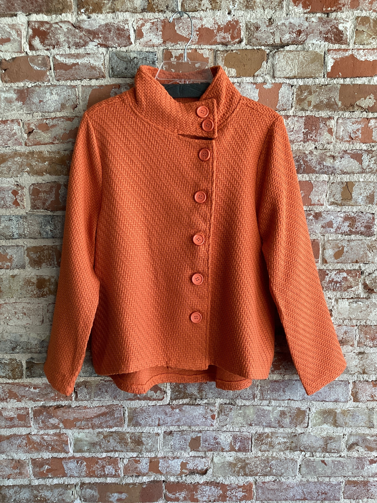 Shana Knit Button Up Jacket