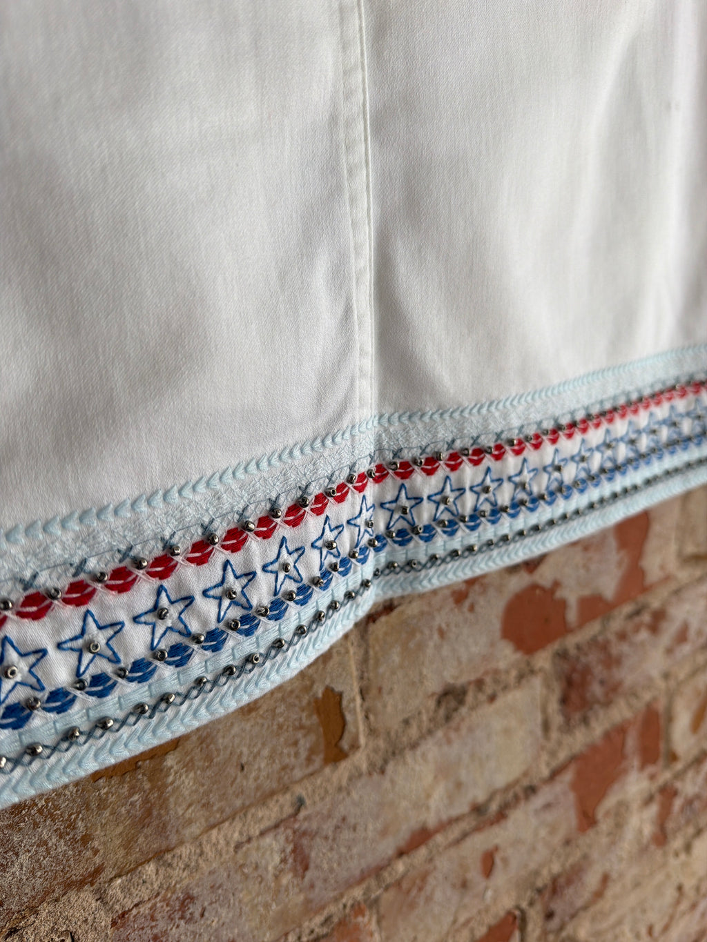 Lulu-B White All American Skort