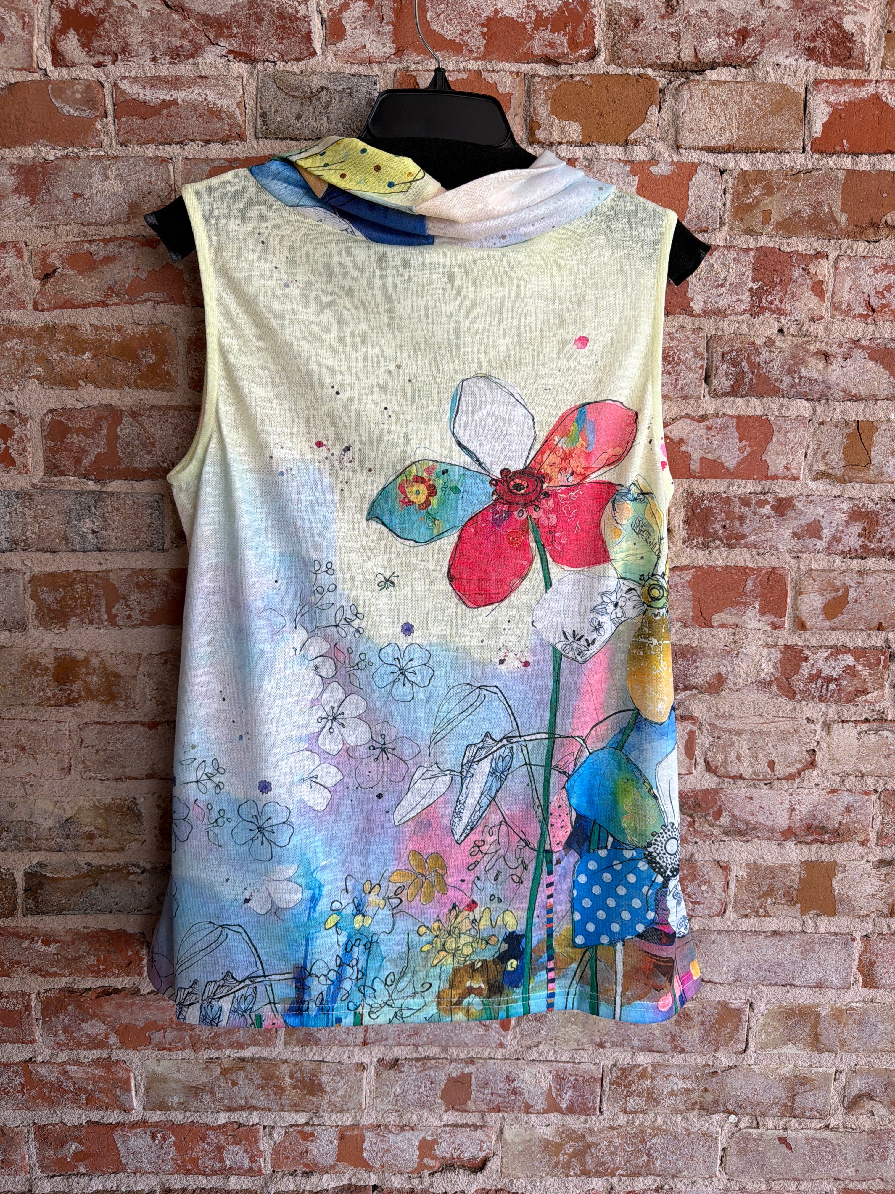 Shana Sleeveless Cowl Neck Top