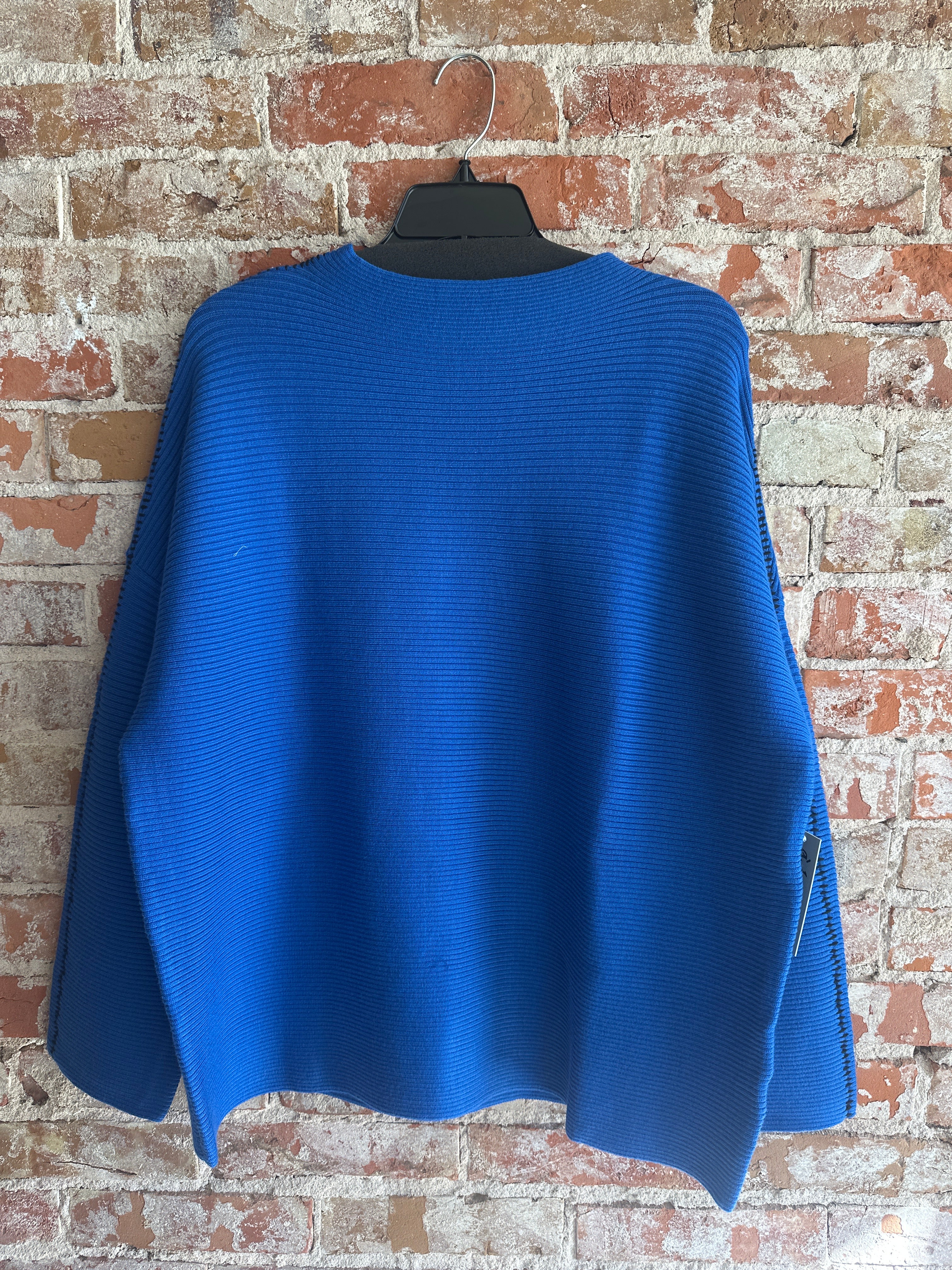 À La Carte Deep Blue Sweater