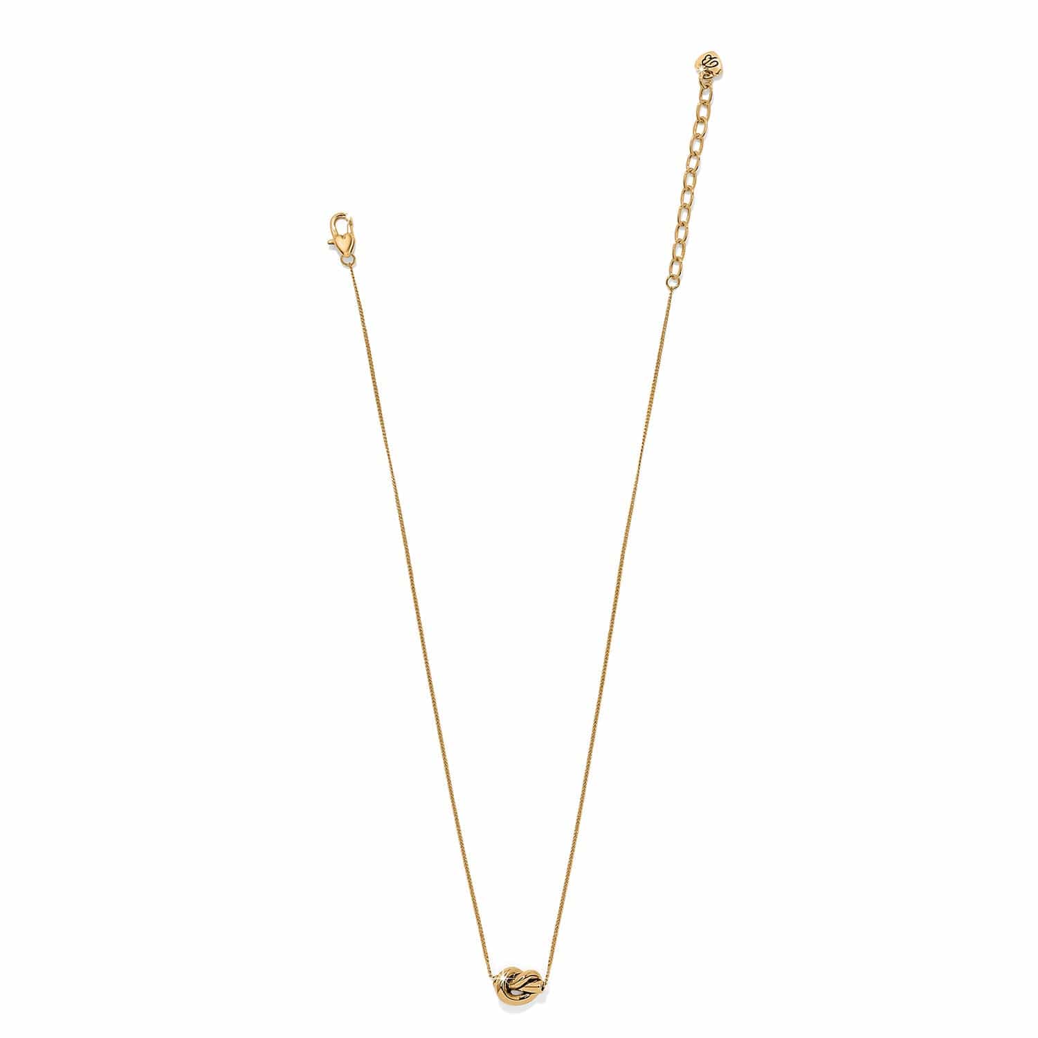 Brighton Interlok Single Knot Mini Necklace