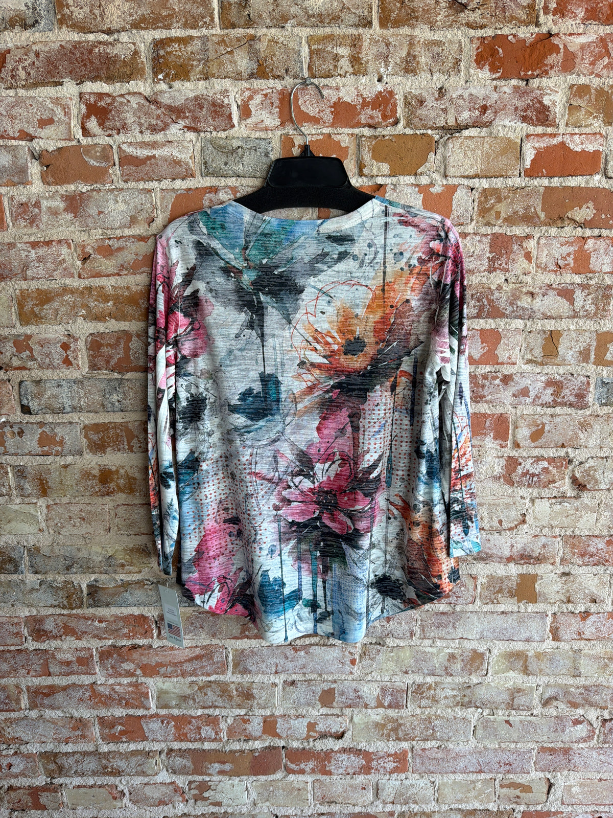 Jess&Jane Wallflower Burnout Tunic Top