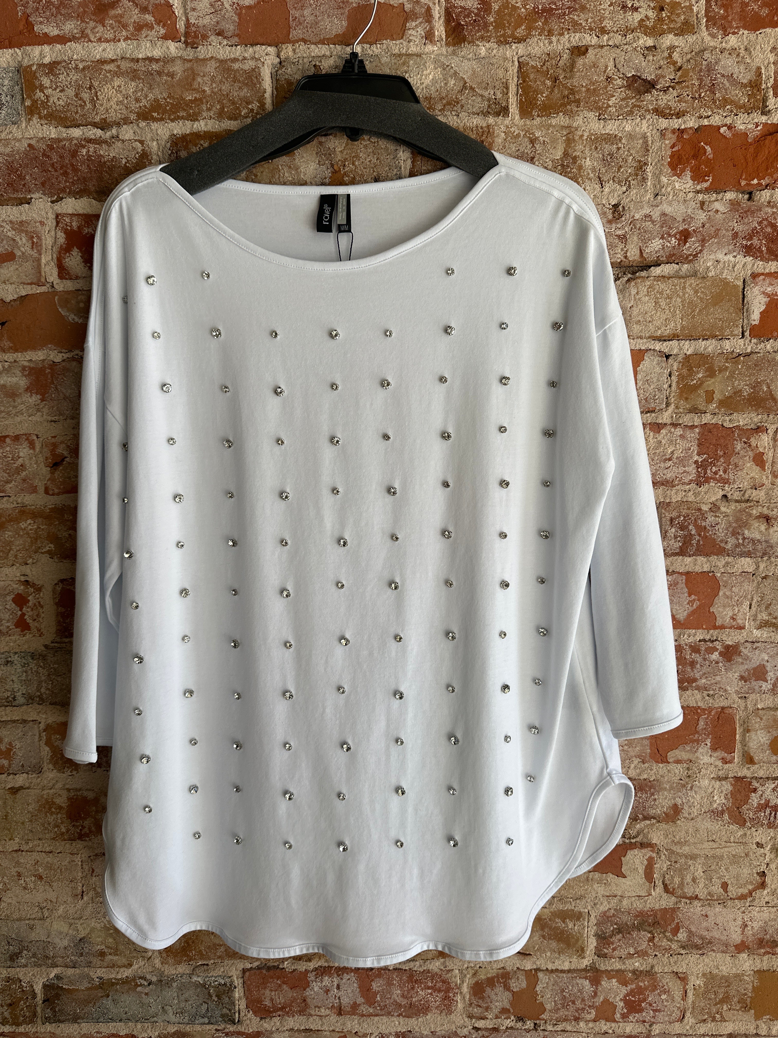 Ravel rhinestone top