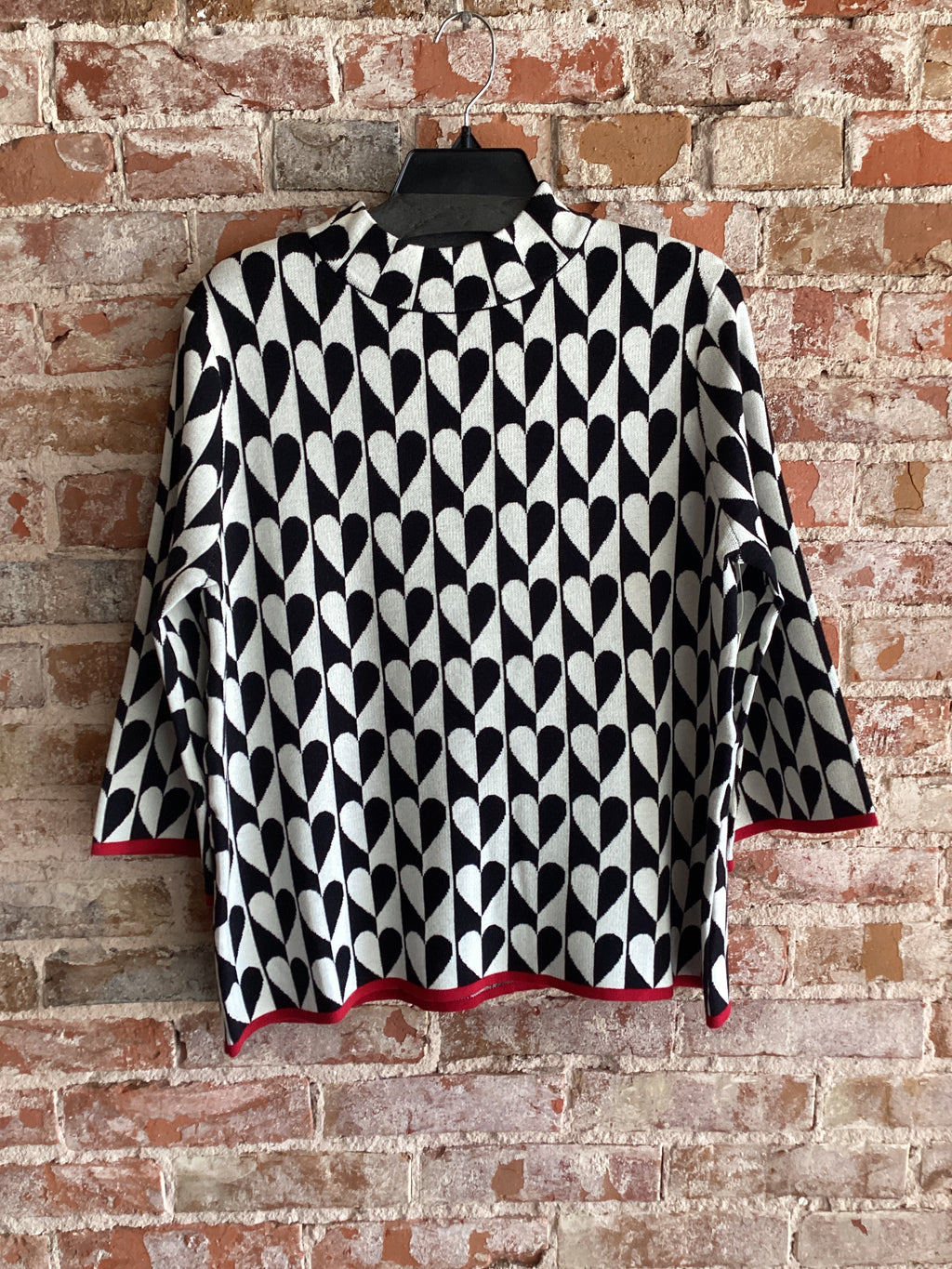 A La Carte 3/4 sleeve Pull On Top