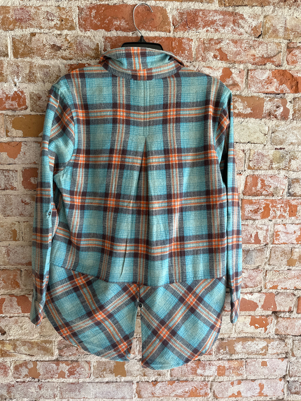 Keren Hart plaid shirt