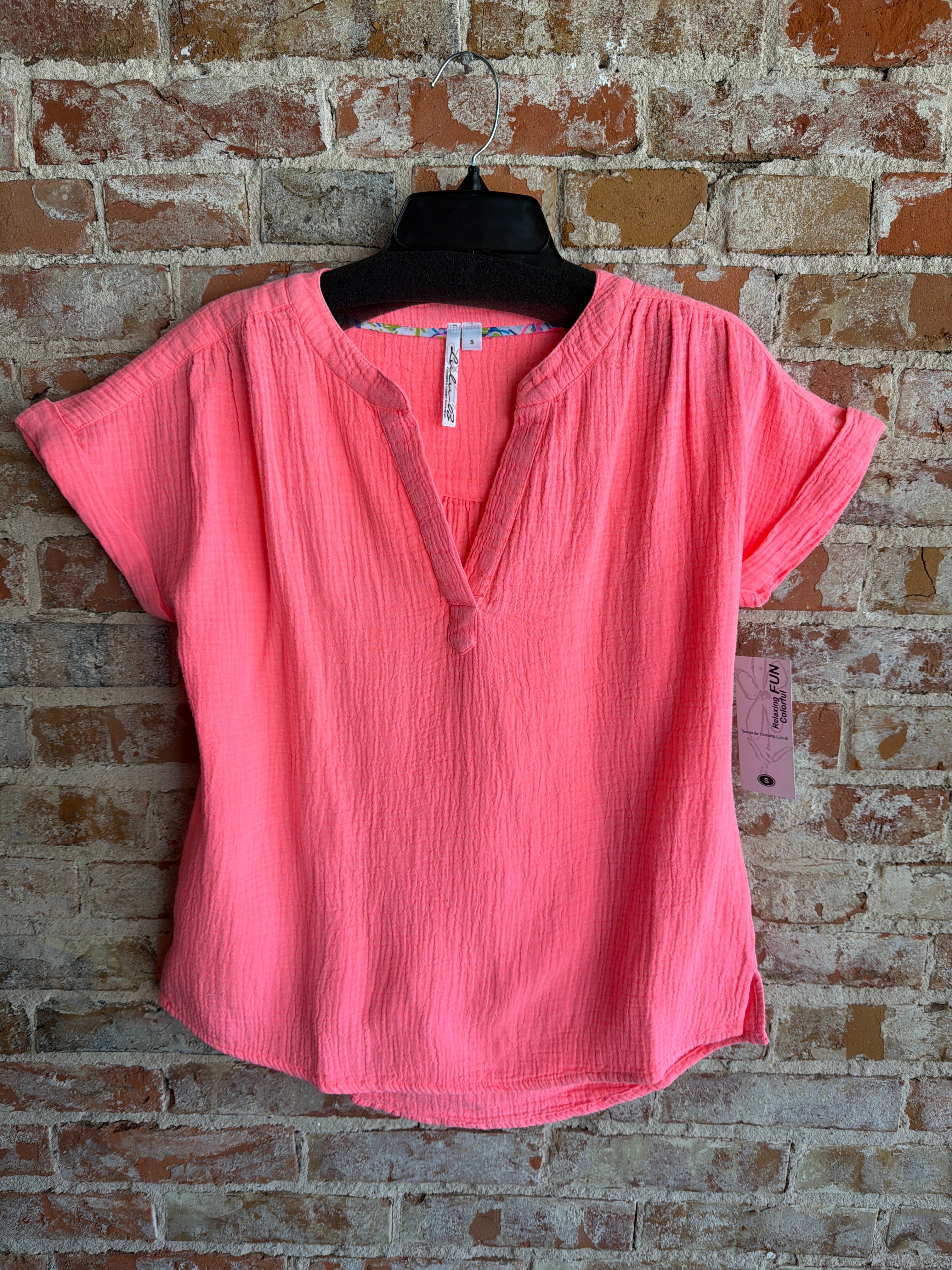Lulu-B Short Sleeve Top