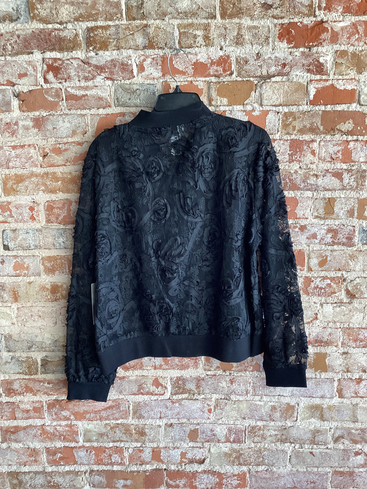 Multiples Zip Lace Jacket