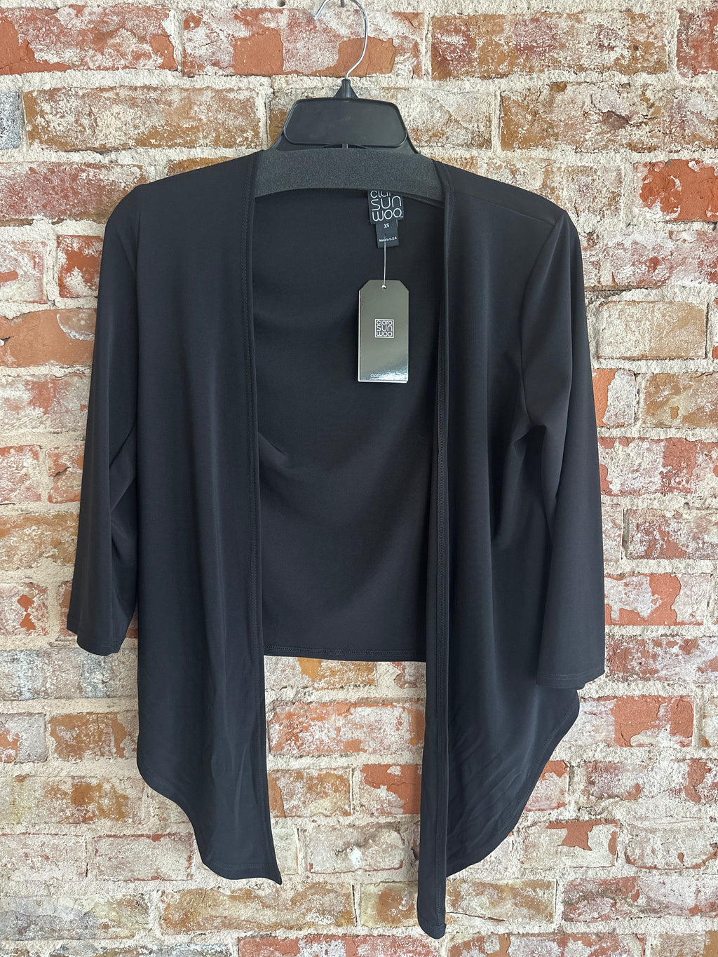 SunWoo black cardigan