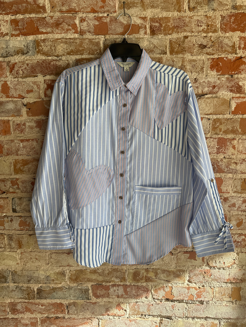Tru Luxe Mixed Stripe shirt