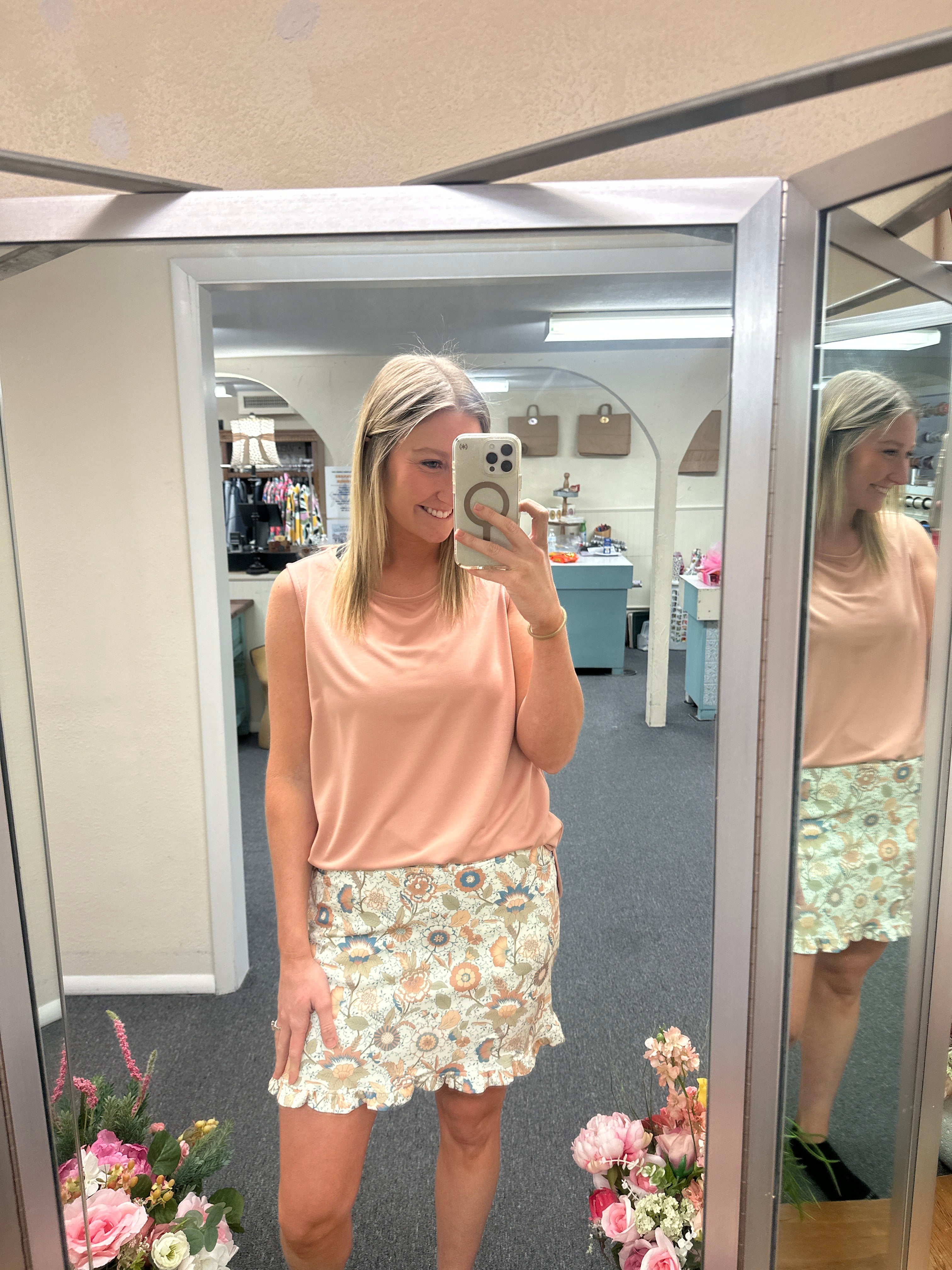 Multiples Ruffle Skort