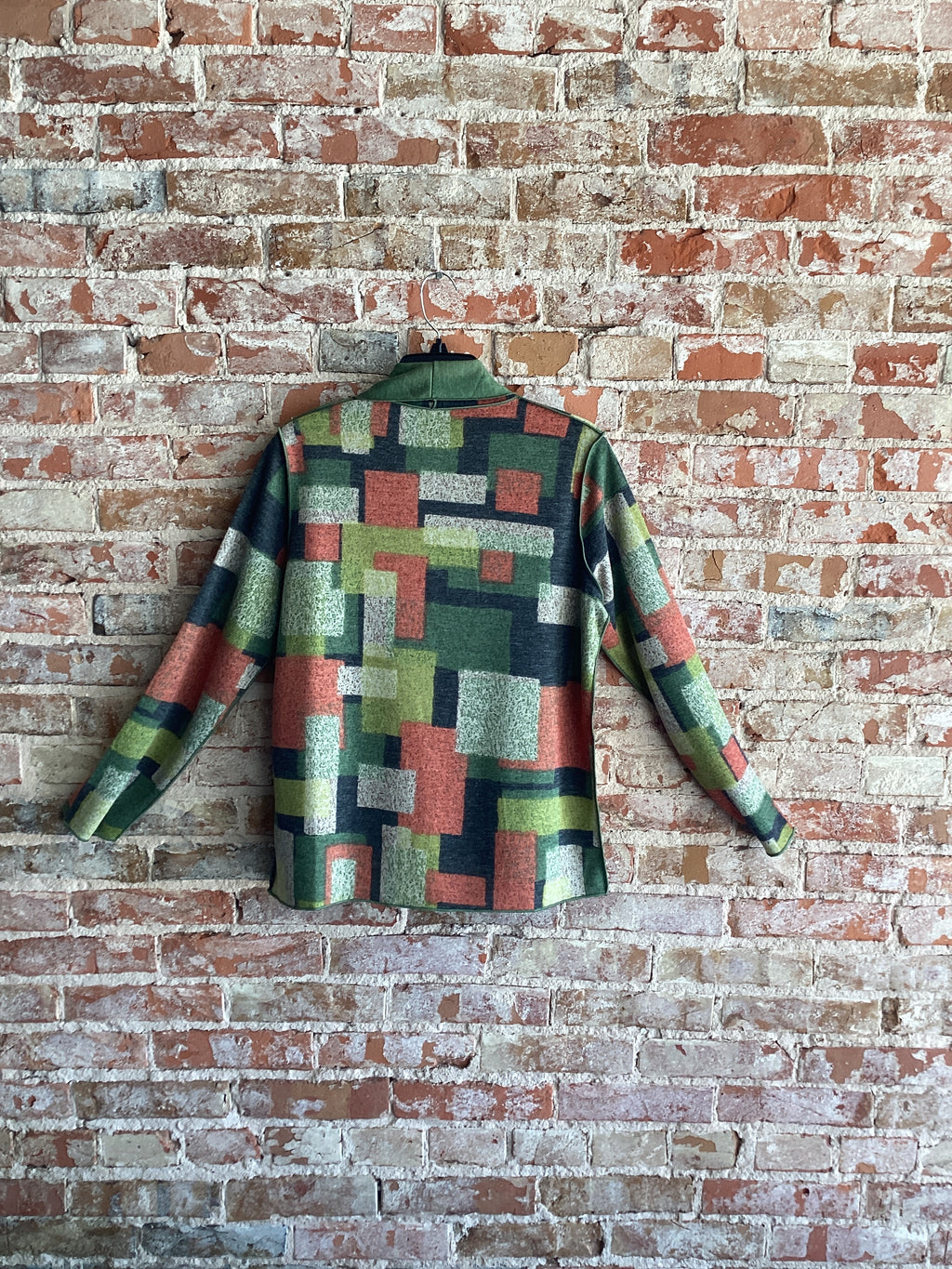 Trisha Tyler Sketch Block Reversible Cardigan