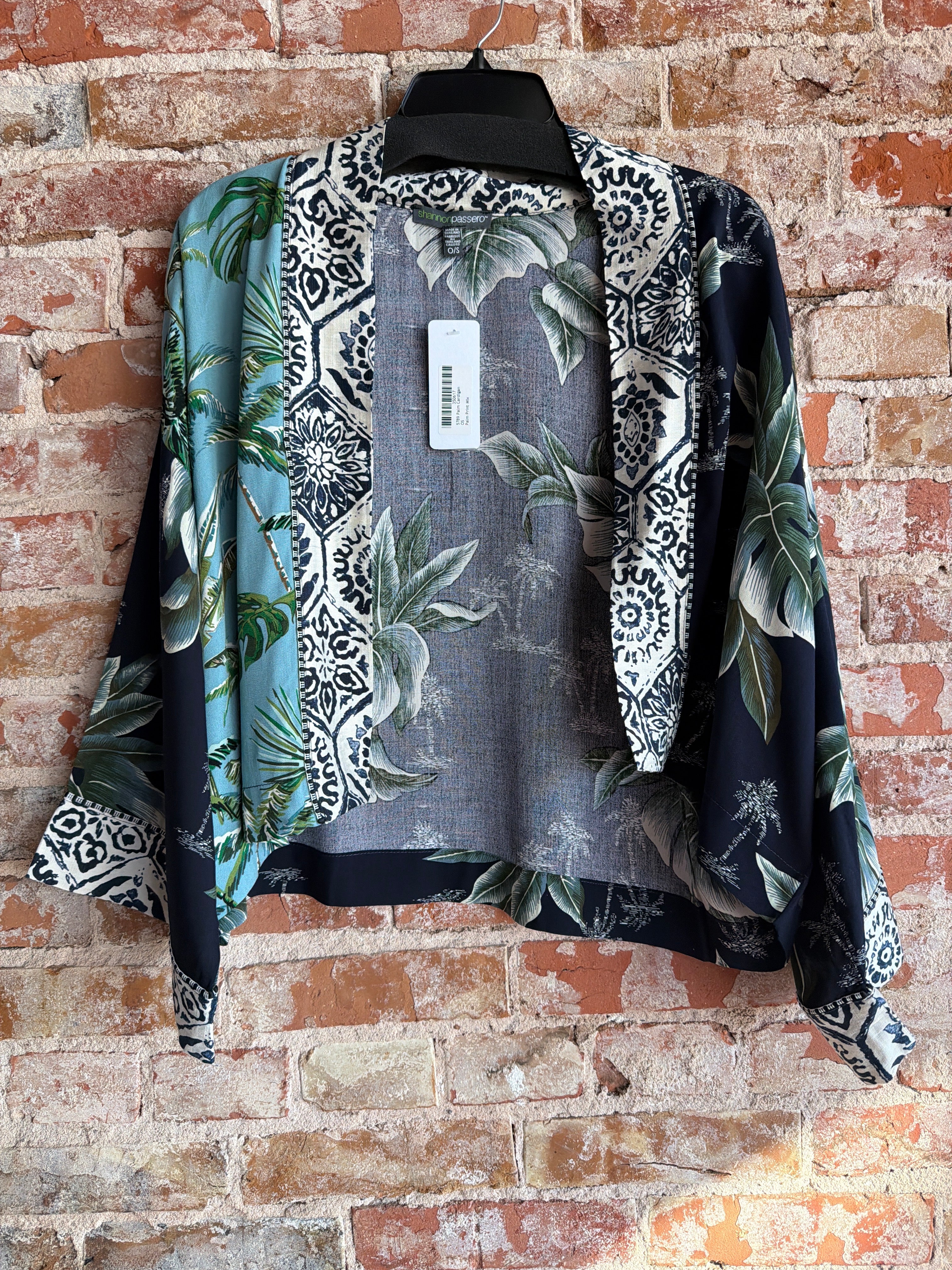 Shannon Passero Palm Cardigan