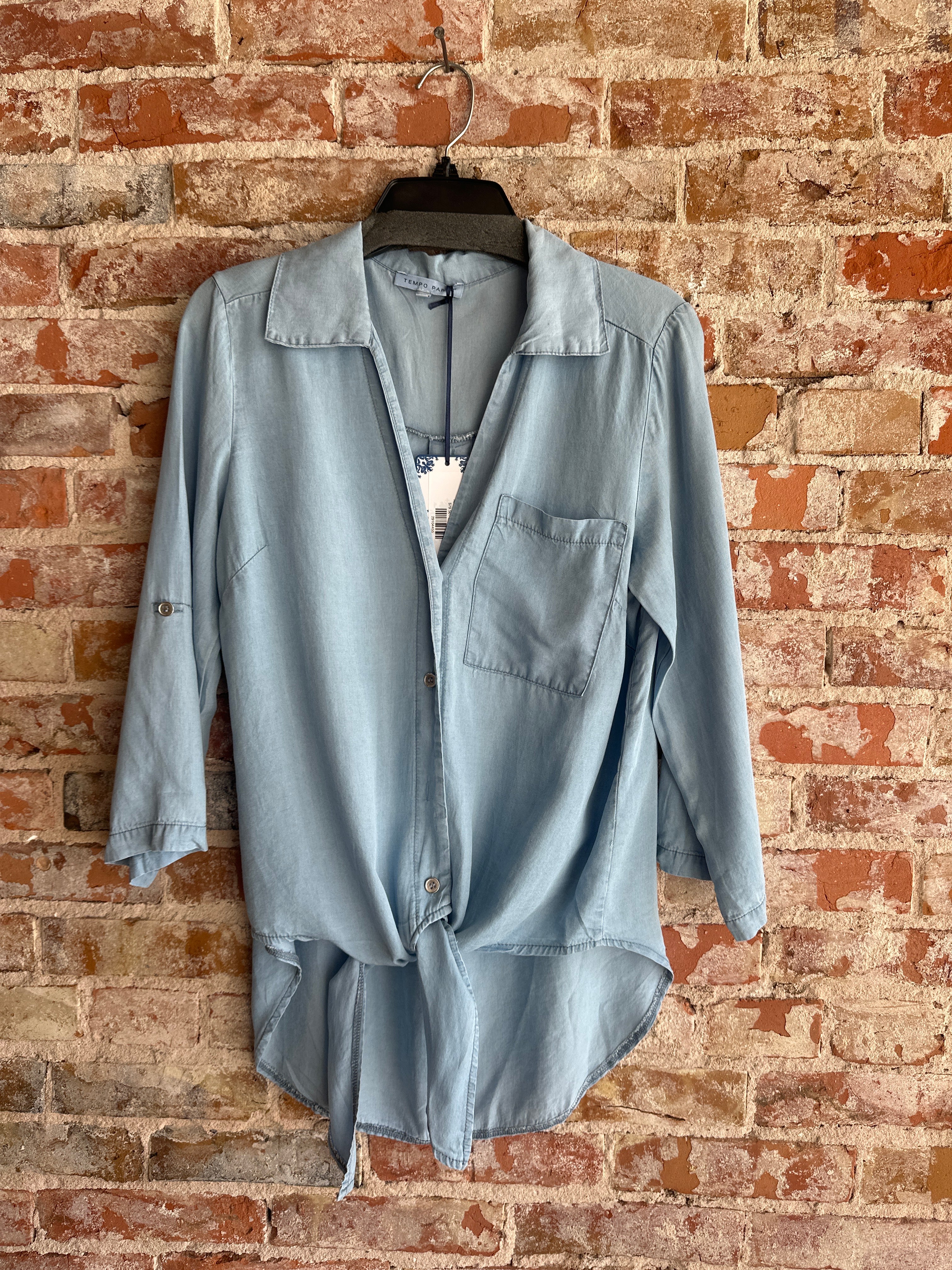 Tempo Paris Tie Deni Top