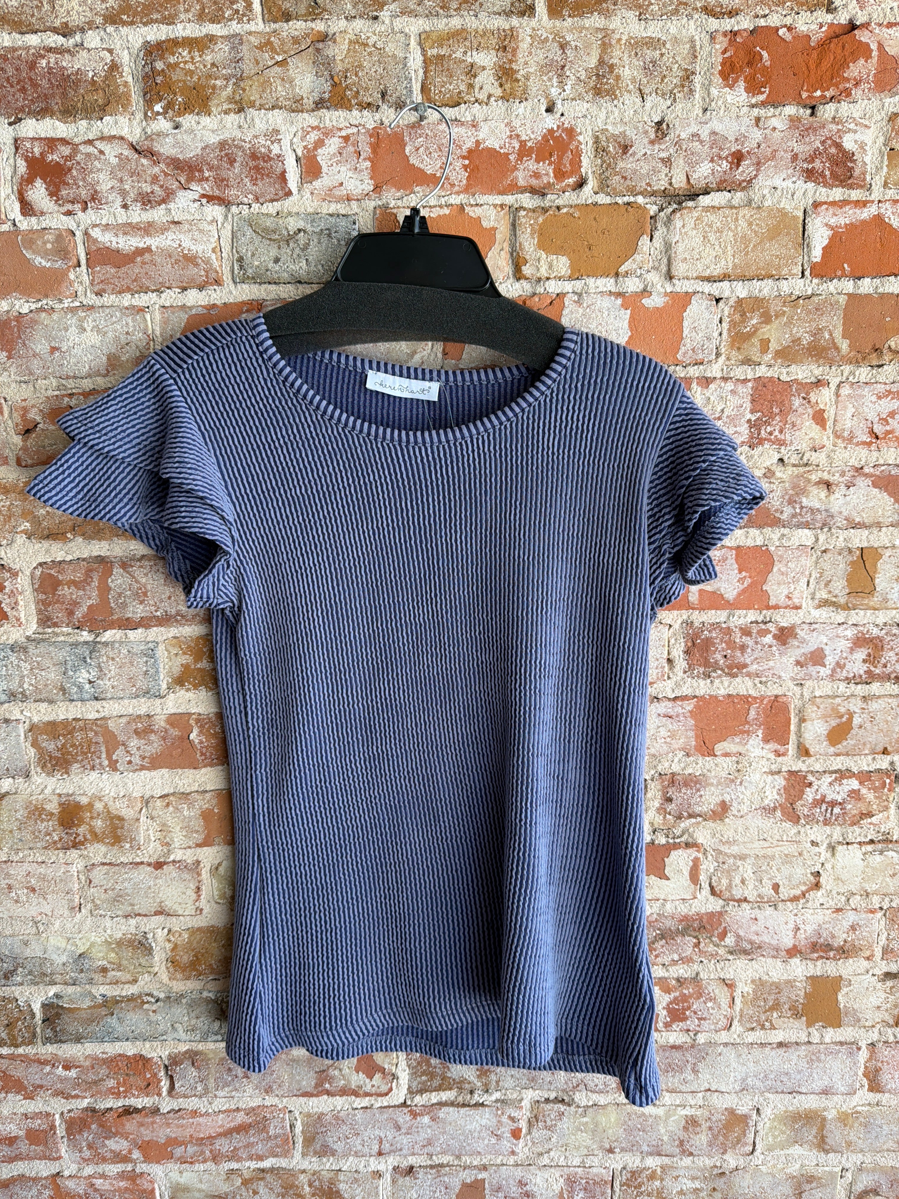 Keren Hart Ribbed Inigo Top