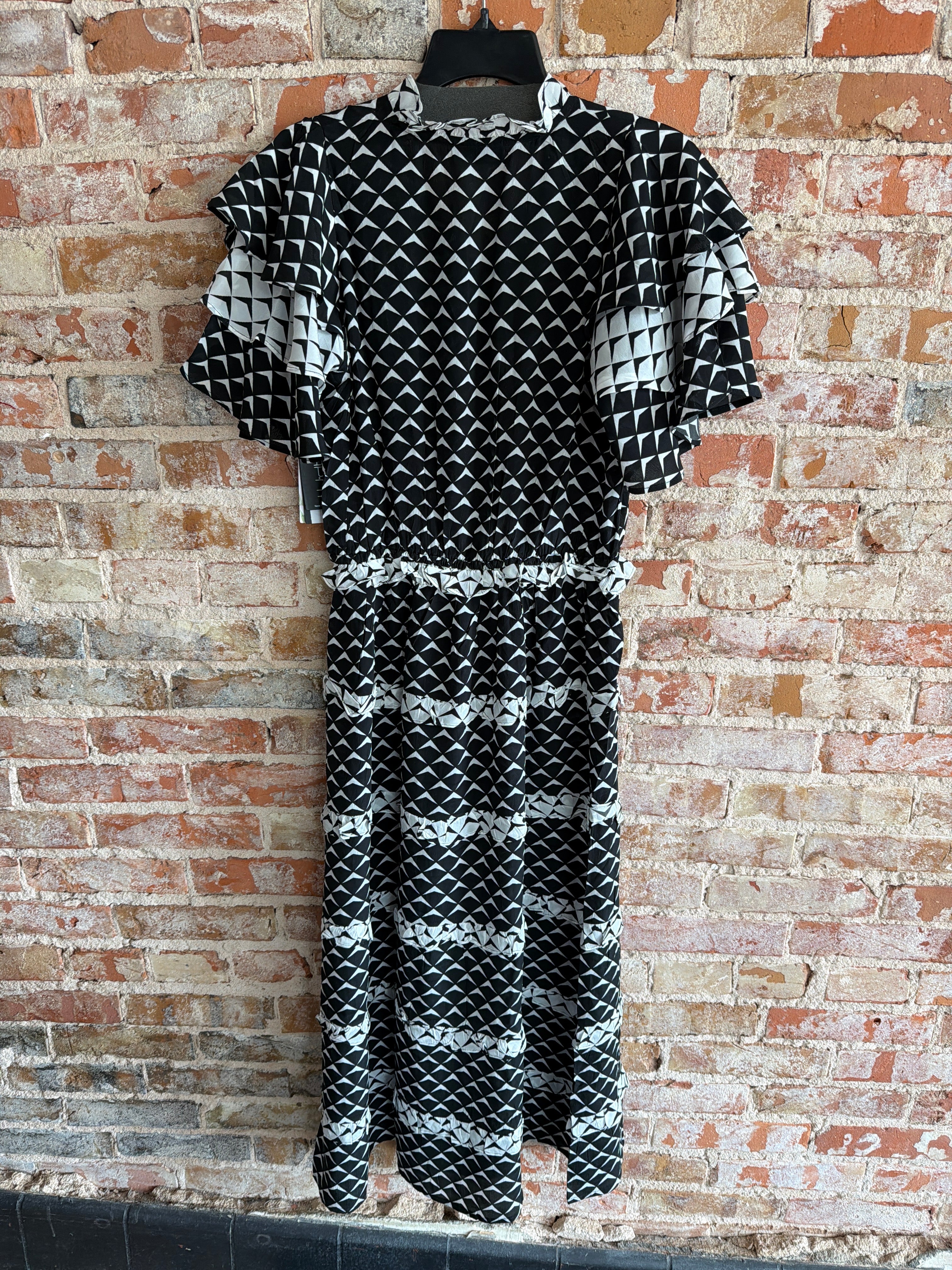 APNY Ruffle Tiered Maxi Dress
