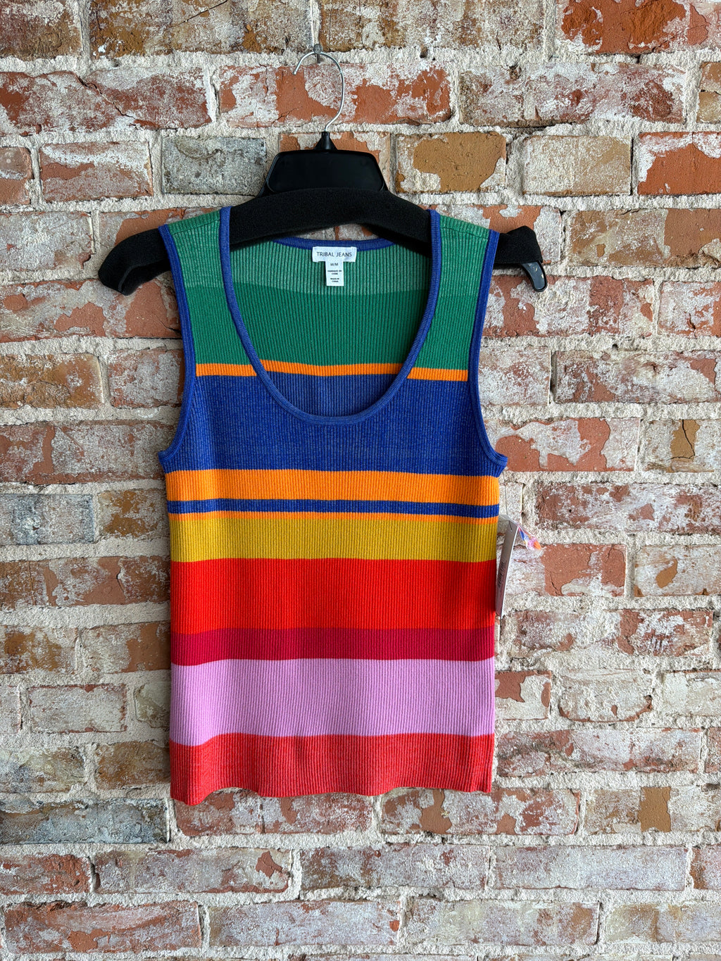 Tribal U-Neck Sweater