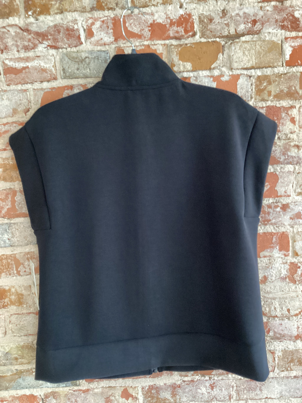 Multiples Oversized Zip Up Vest
