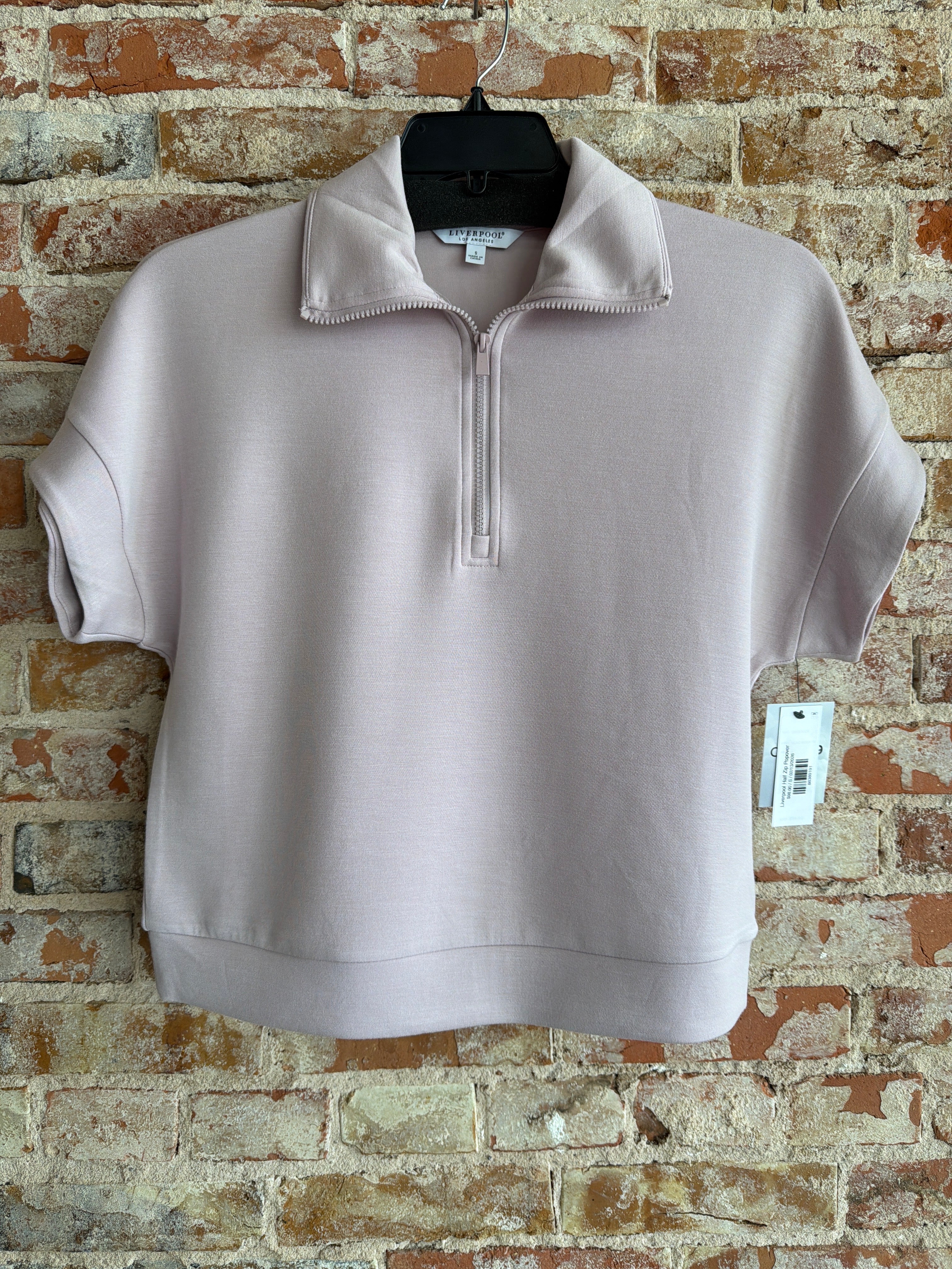 Liverpool Half Zip Popover