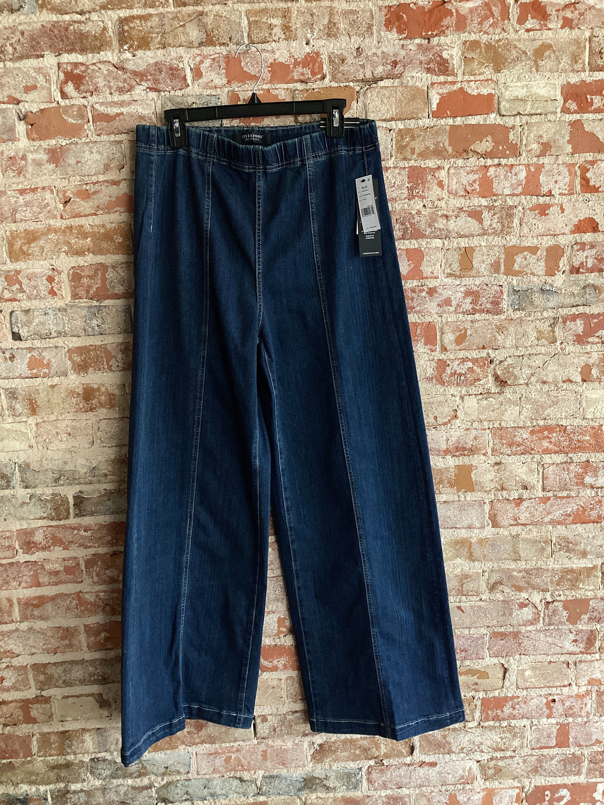 Liverpool Wide Leg Pull on Jean