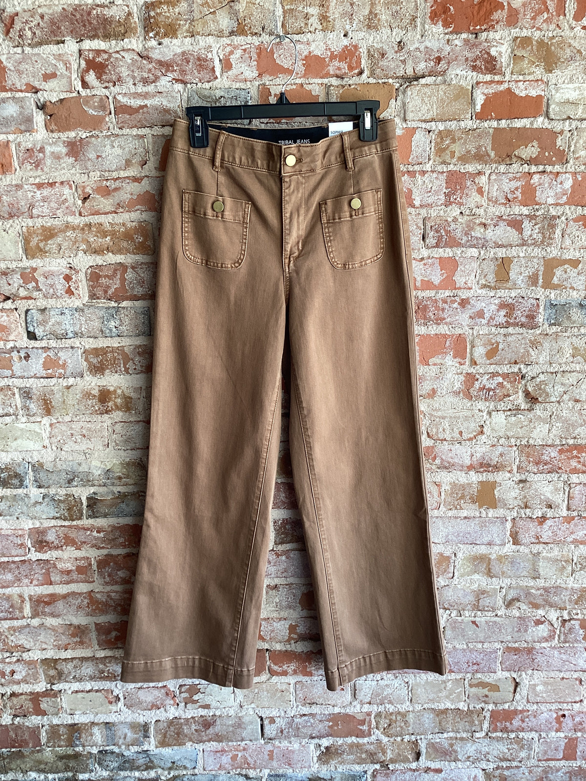 Tribal Sophia Curvy Straight Ankle Jean