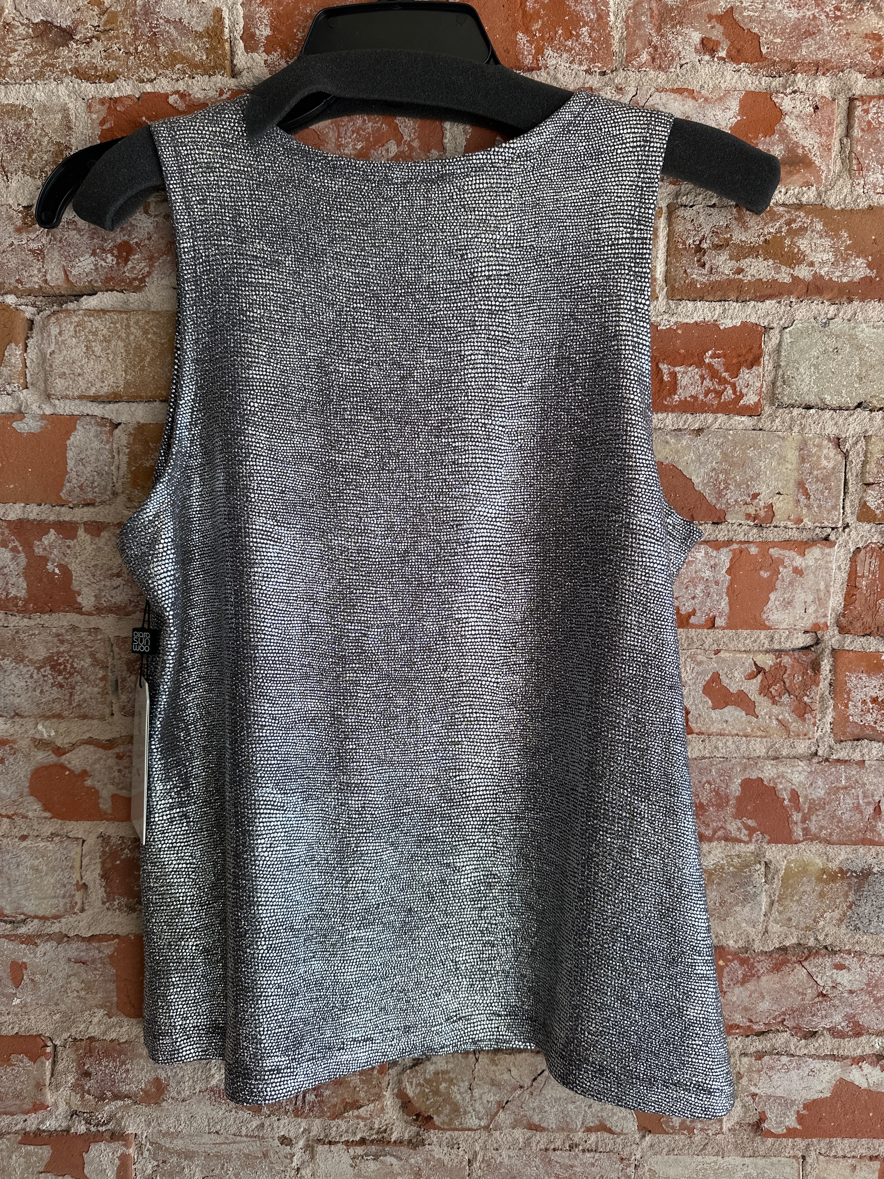 Clara shimmer top