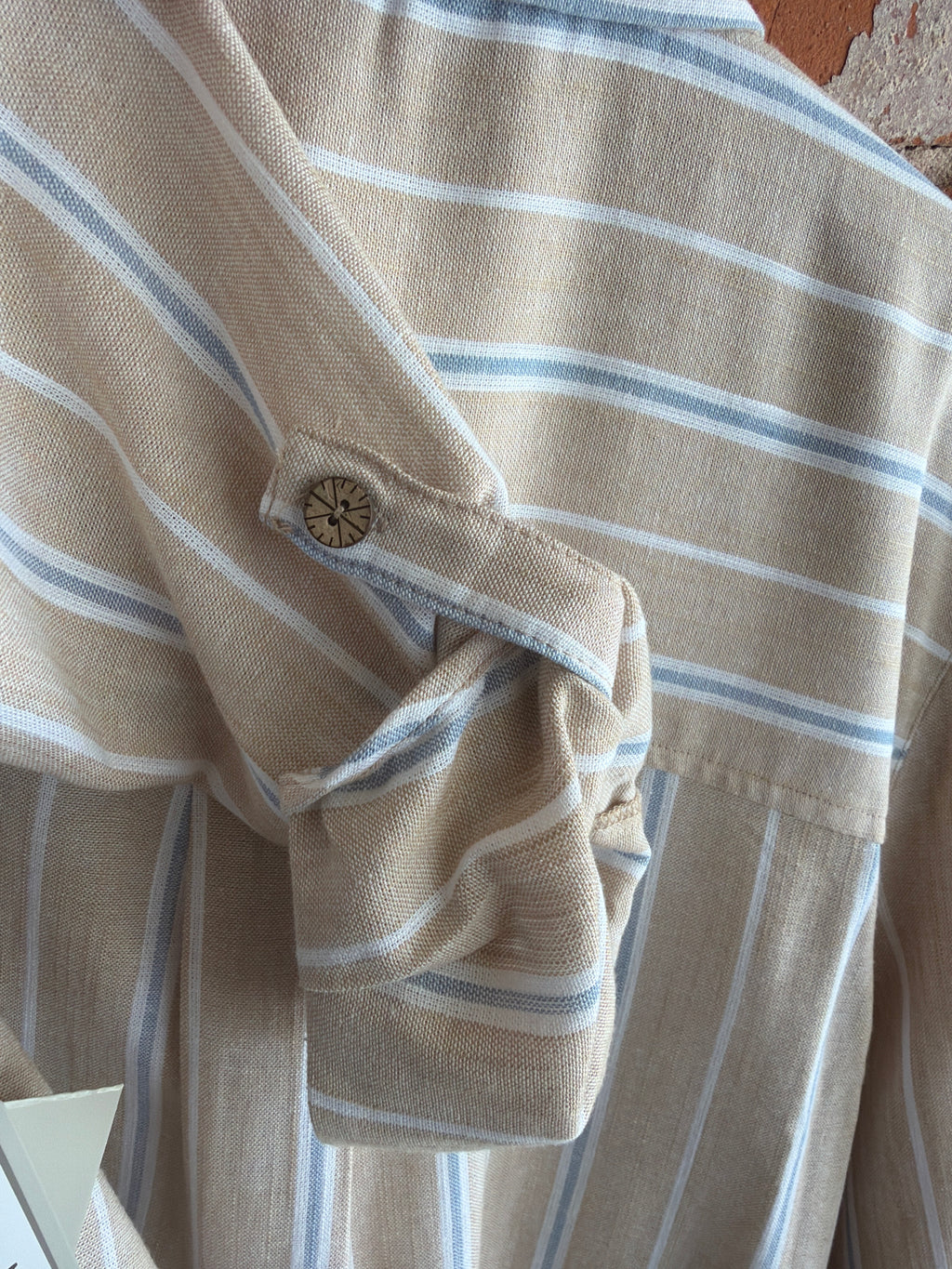 Multiples Pinstripe top