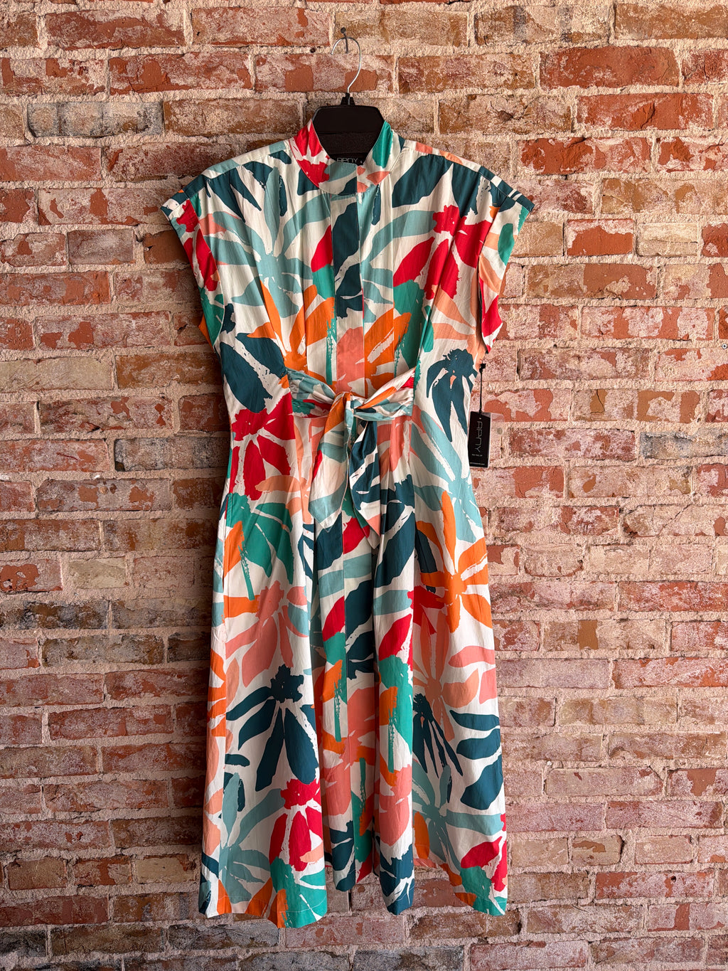 APNY Tie Front Dress