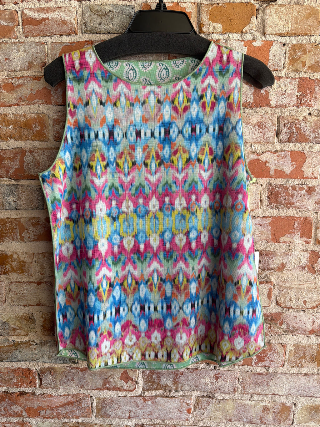 Trisha Tyler Batik Reversible Tank