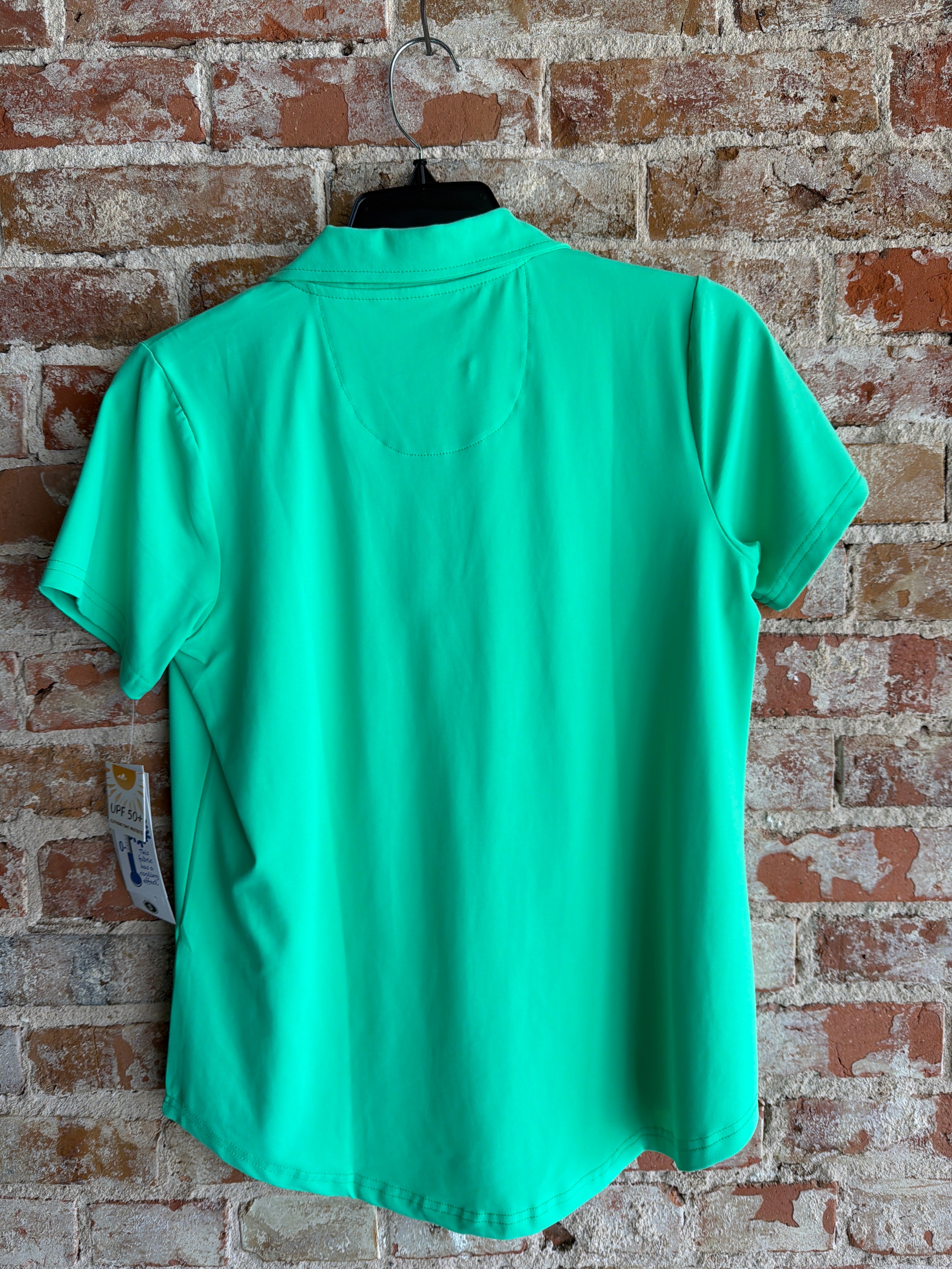 Lulu-B Short sleeve collar top