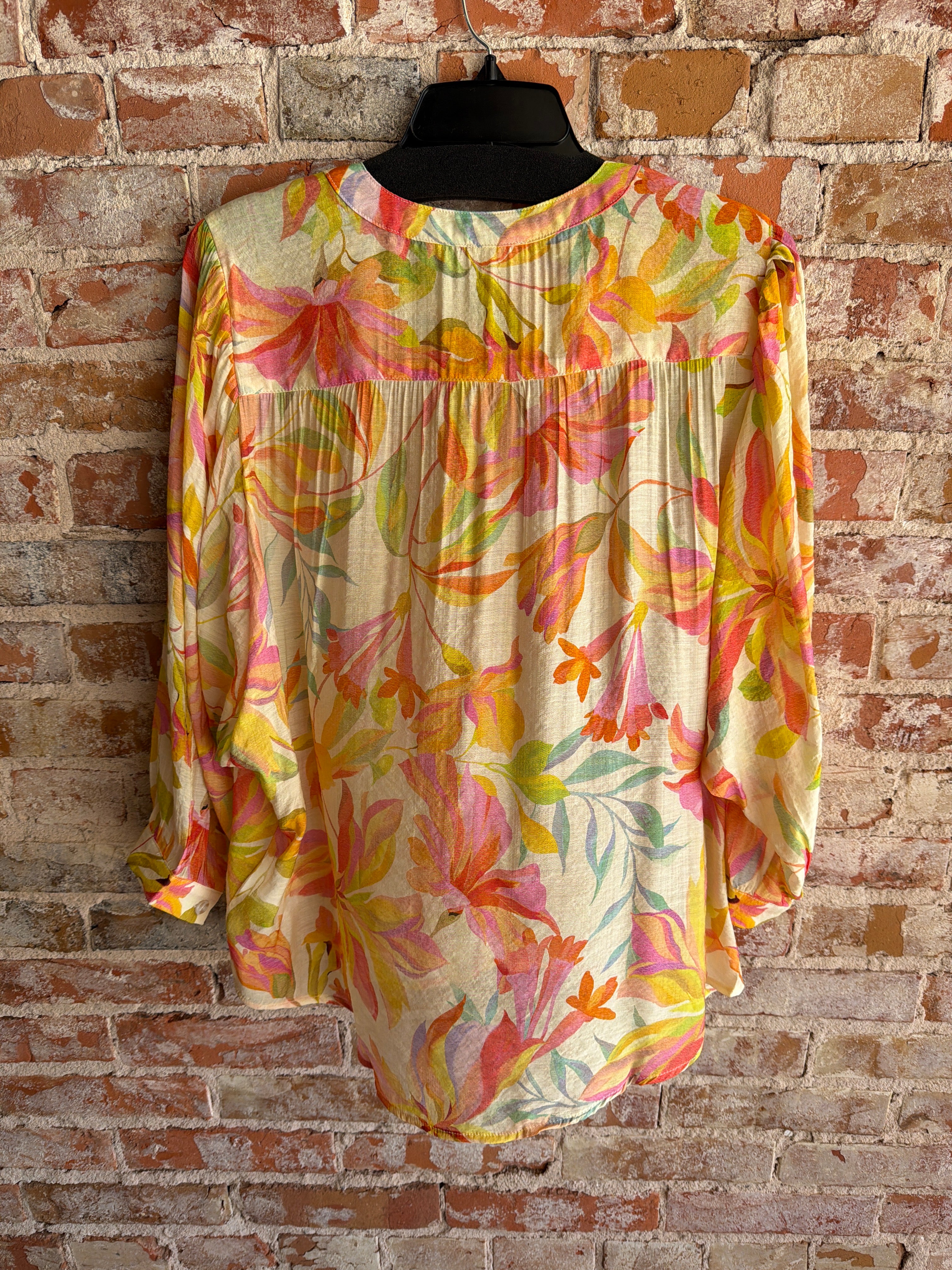 Tribal Dolman Sleeve Blouse