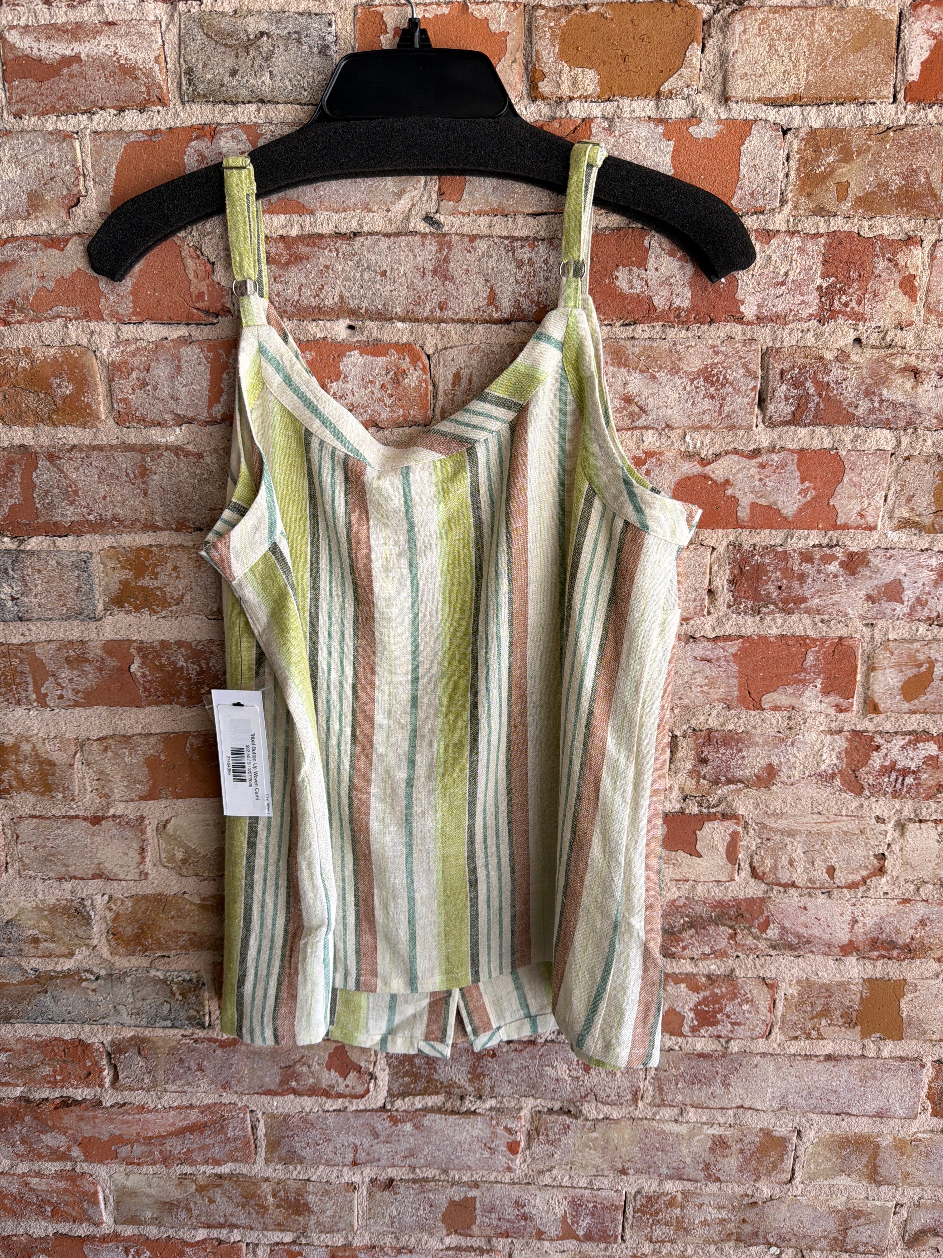 Tribal Button Up Woven Cami