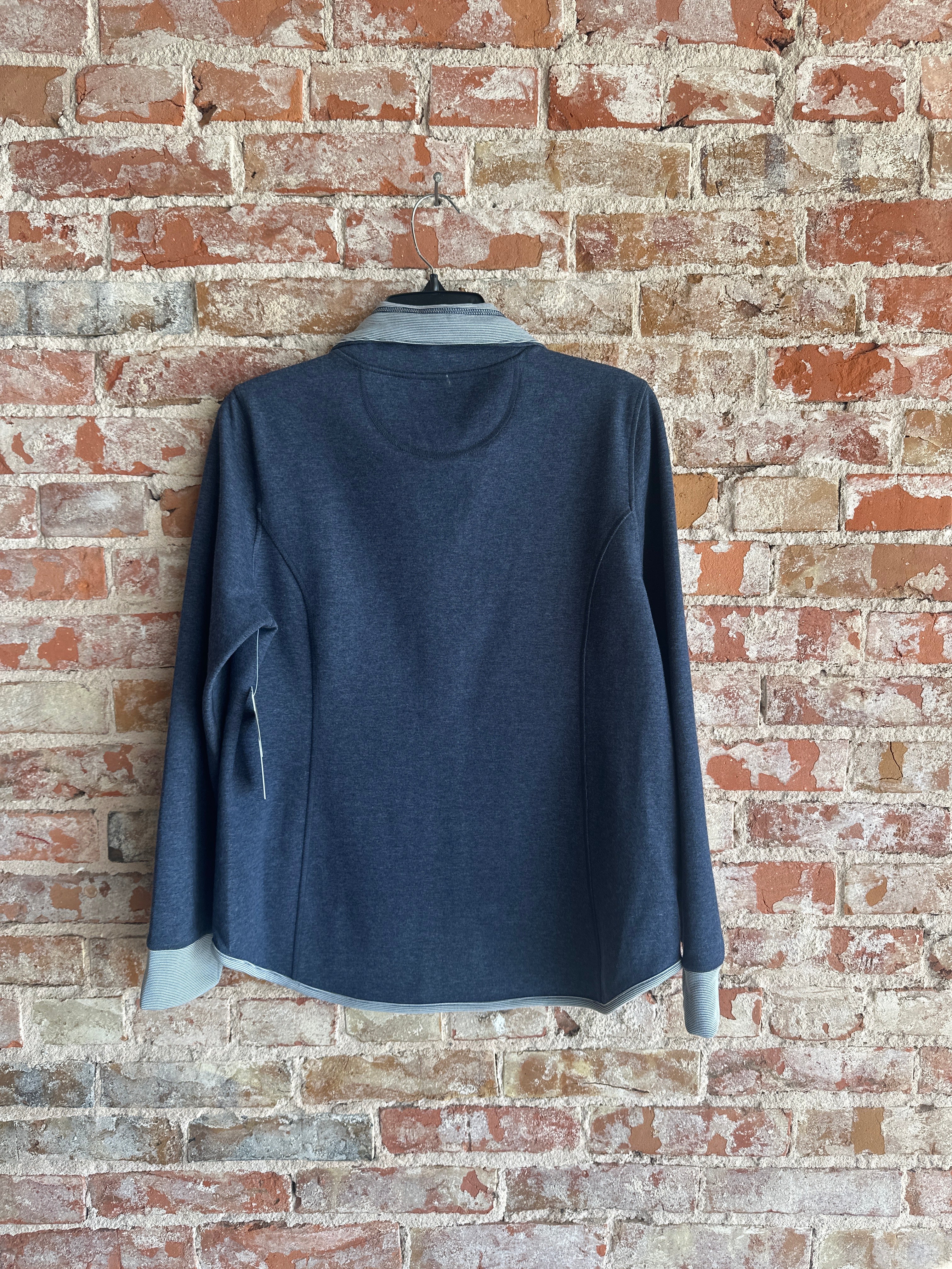 Multiples Drawstring Reversible Jacket