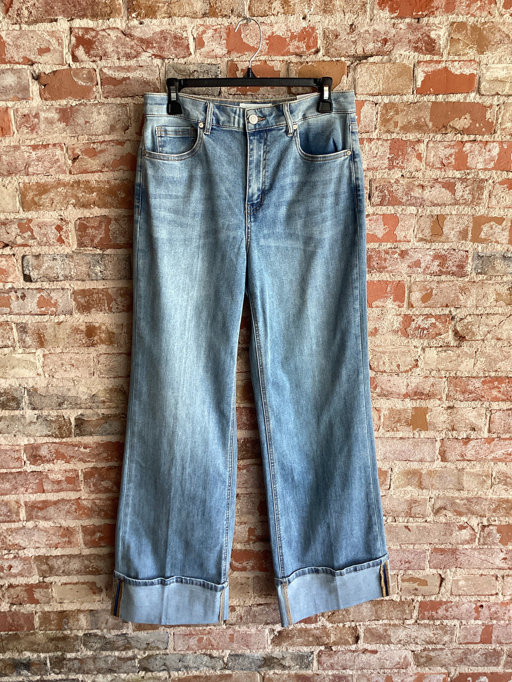 Tribal Brooke Palazzo Light Wash Jean