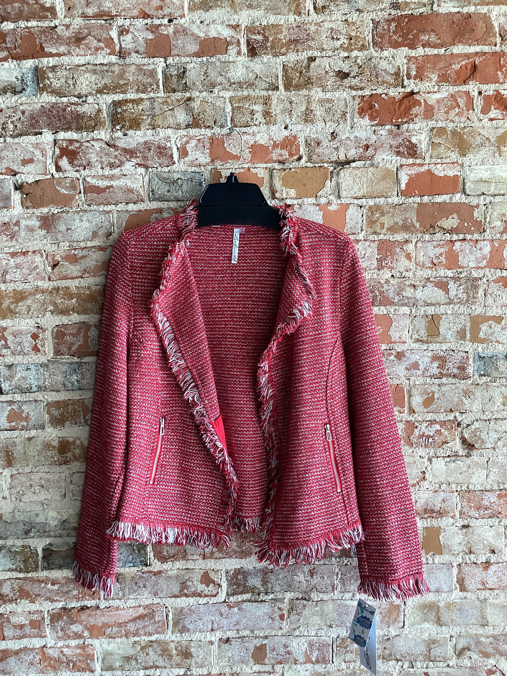 Lulu-B Red Fringed Jacket