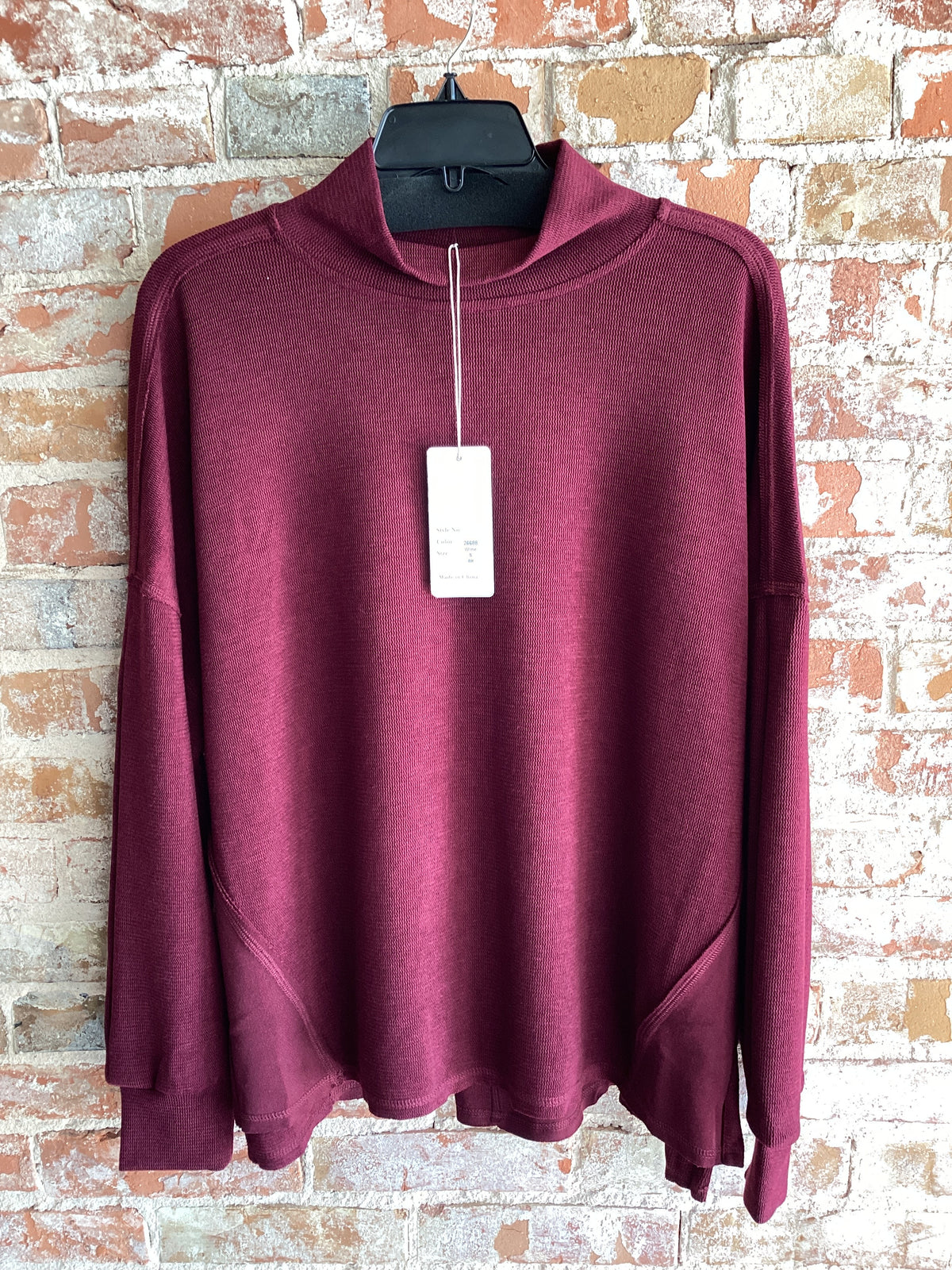 Shana Oversized Mock Neck Sweater