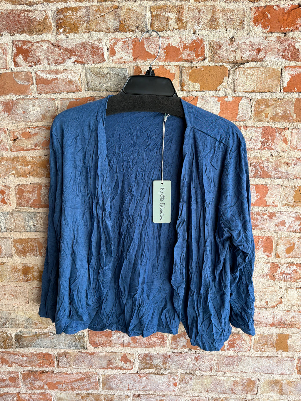 Shana Crinkle Short Cardigan