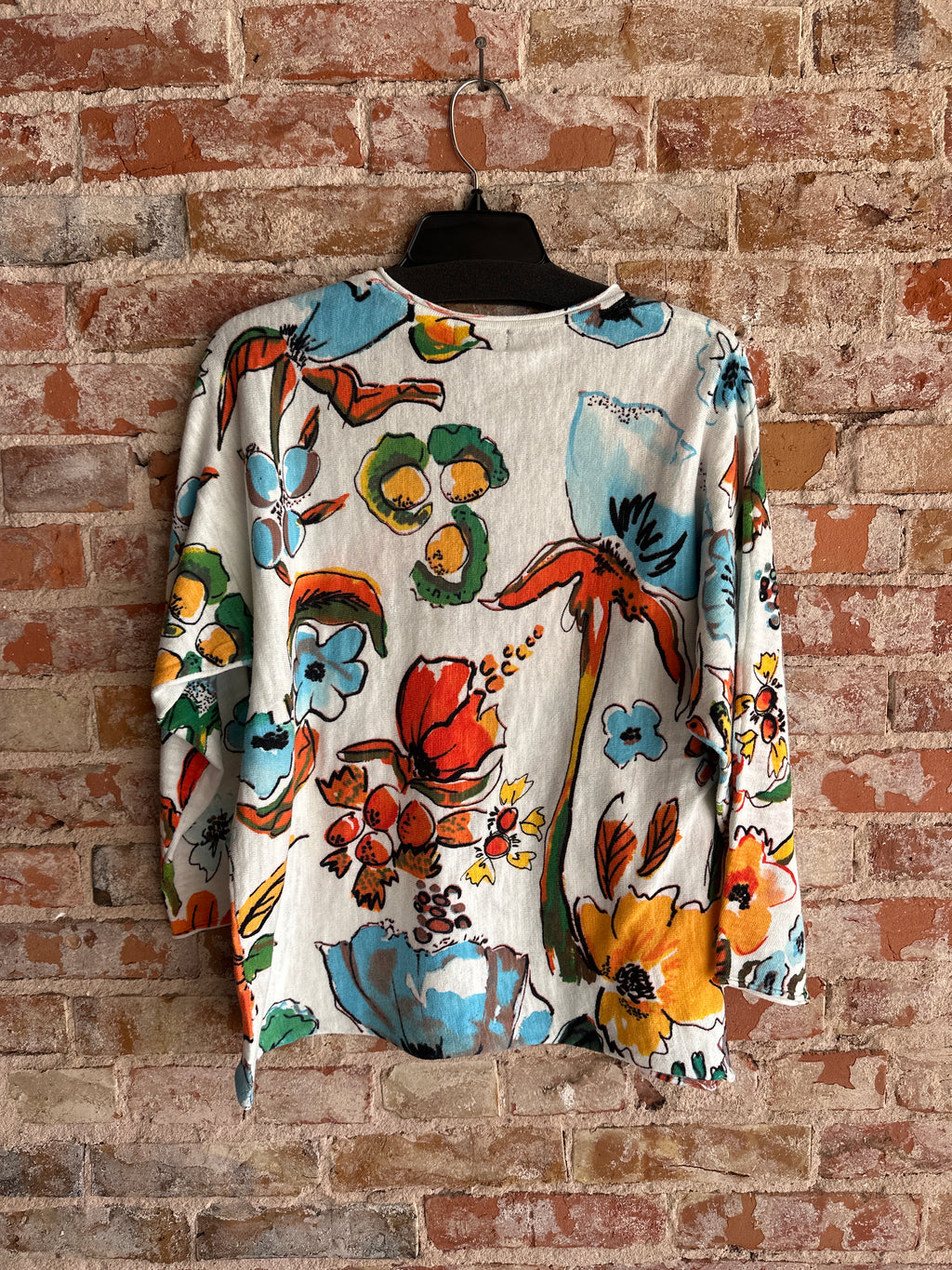 Shana Cotton V Neck Sweater